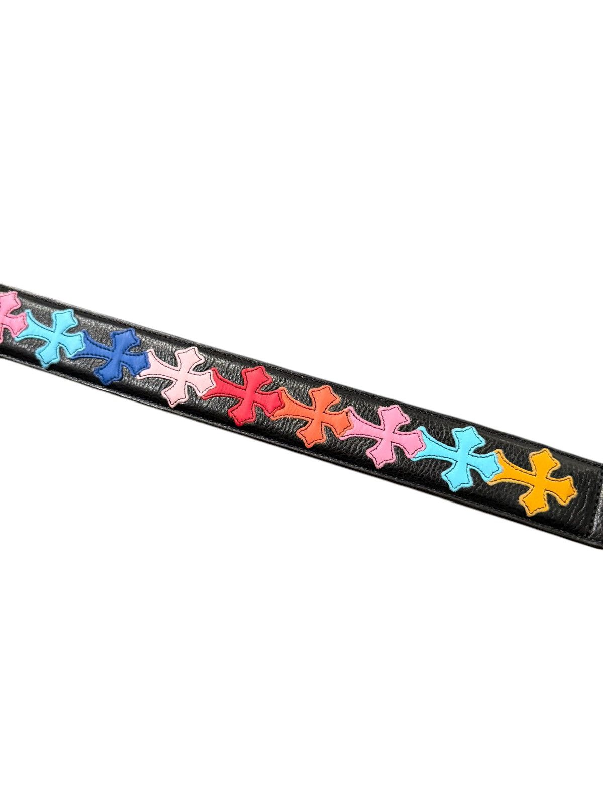 Chrome Hearts 1/1 Multi Color Cross Patch Roller Belt Size 34 - 18 Thumbnail