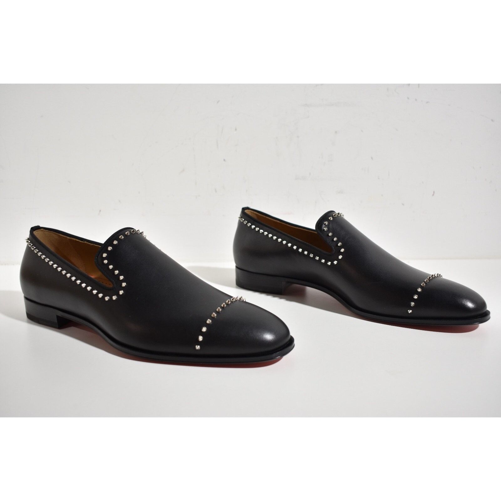 Christian Louboutin Christian Louboutin Calf Leather Spike Dress Loafer 42 9 Size US 9 / EU 42 - 4 Thumbnail