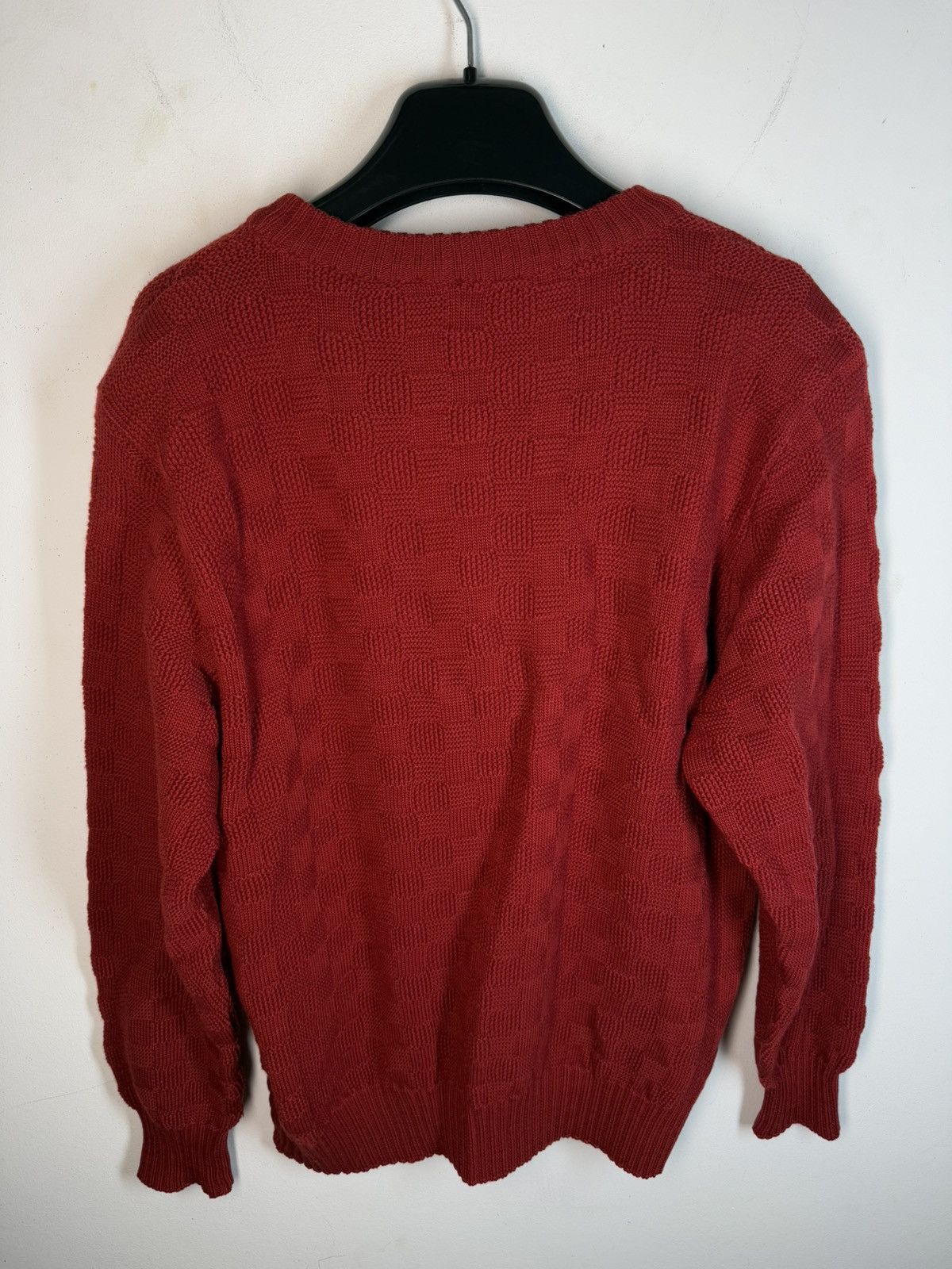 Saint Laurent Paris 1970’s YSL Sweater Knit Red Saint Laurent Paris Size US S / EU 44-46 / 1 - 17 Thumbnail