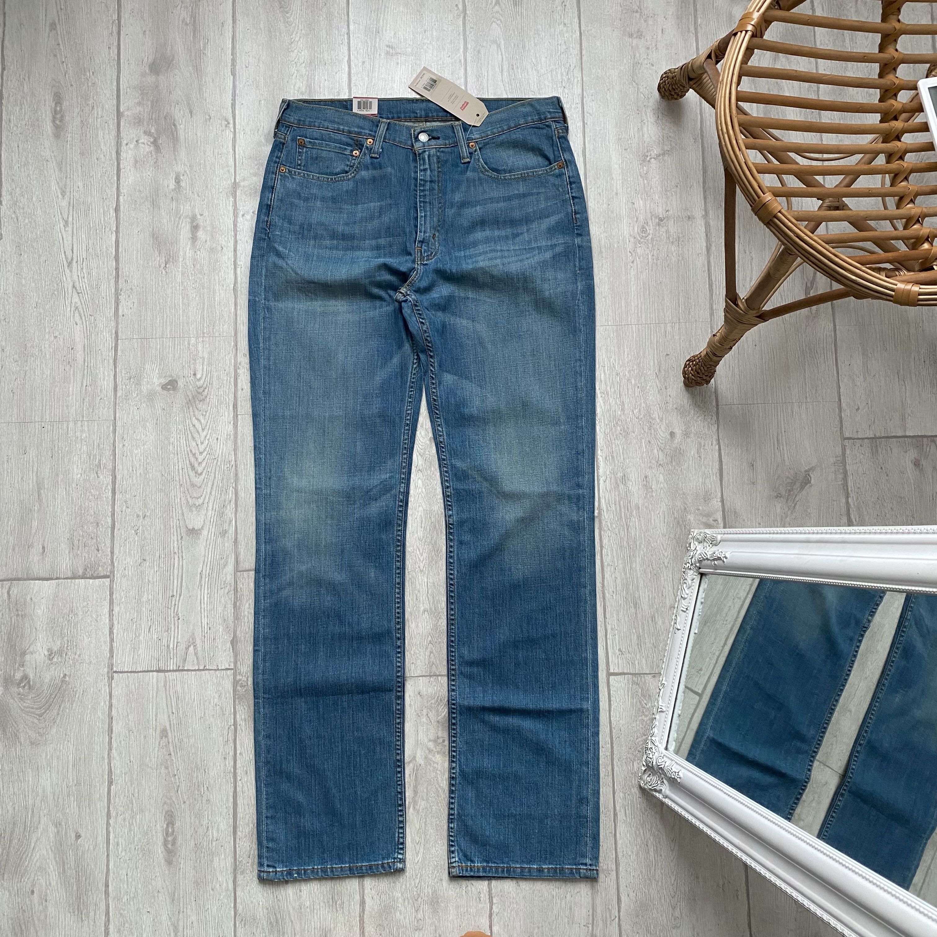 Levi's 👖 36x36 Vintage 00S Levi's Tall Red Tab Slim Jeans Denim Size US 36 / EU 52 - 2 Thumbnail