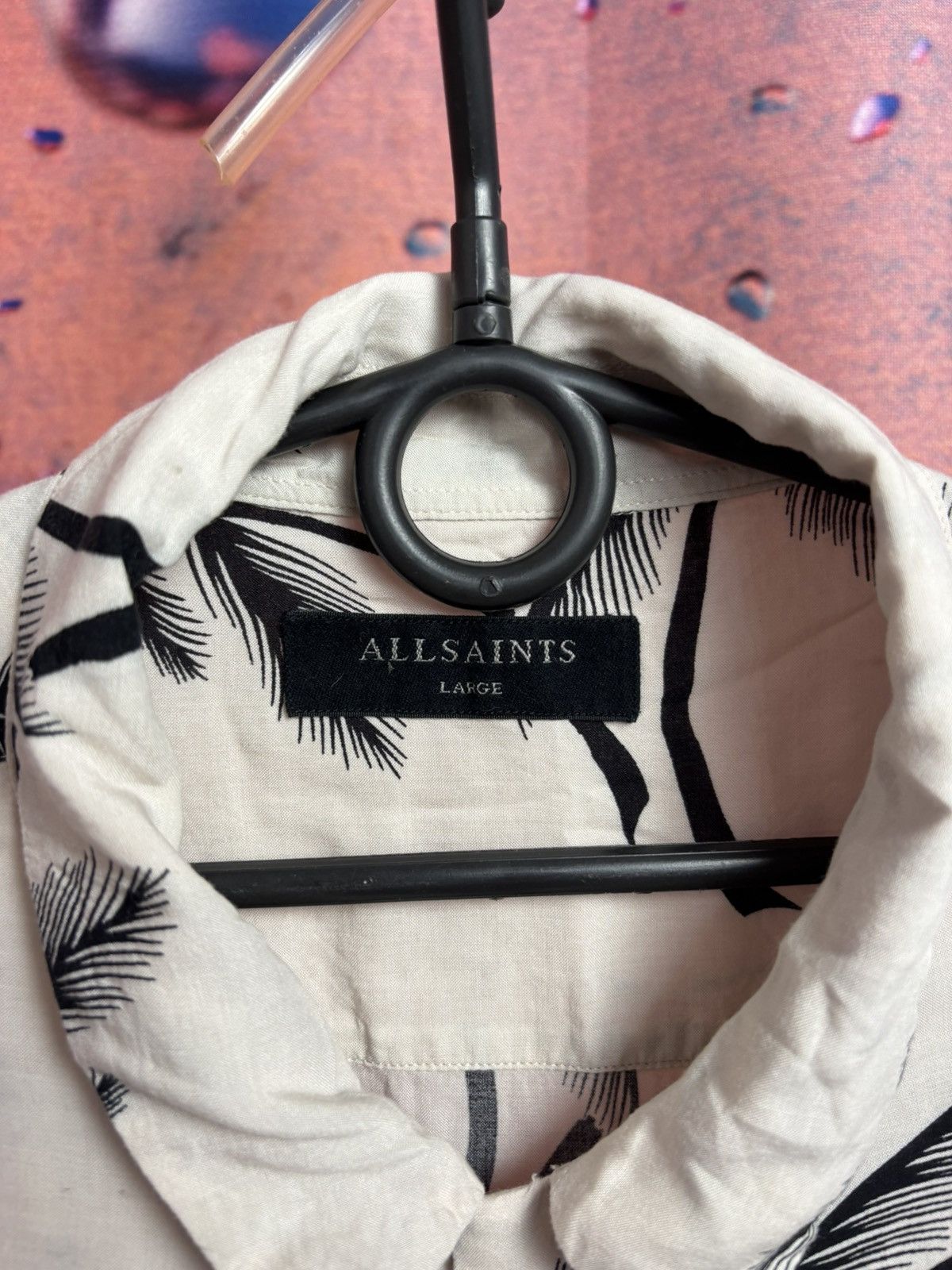 Allsaints Allsaints luxury Hawaiian shirt Size US L / EU 52-54 / 3 - 3 Thumbnail