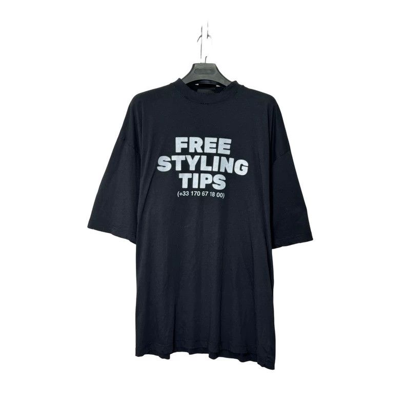 Balenciaga Balenciaga Letter number printed short sleeve Size US M / EU 48-50 / 2 - 1 Thumbnail