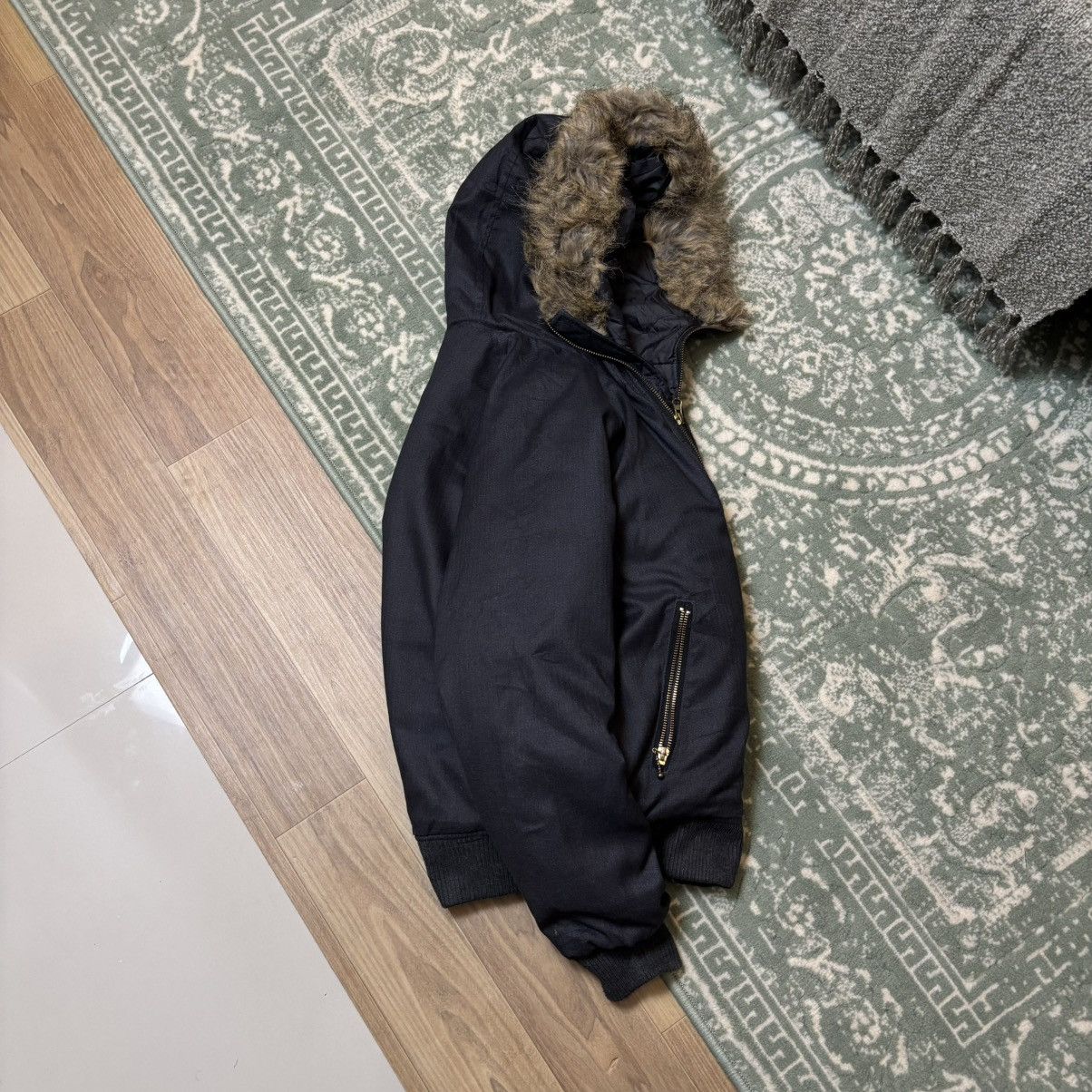 If Six Was Nine × Japanese Brand × Le Grande Bleu (L.G.B.) G.O.A | Coen tokyo japan Fur jacket IfSixWasNine LGB Style Size M / US 6-8 / IT 42-44 - 6 Thumbnail