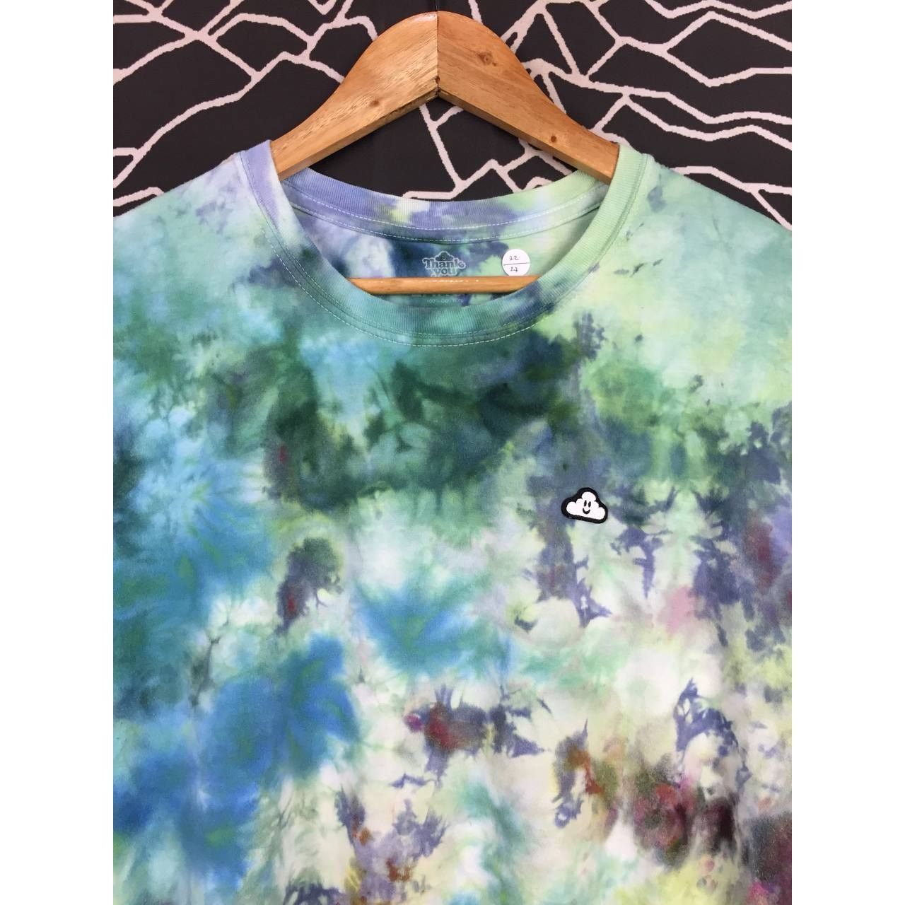 Other Thank You Skateboards Embroidered Logo Tie Dye Tee Size US L / EU 52-54 / 3 - 3 Thumbnail