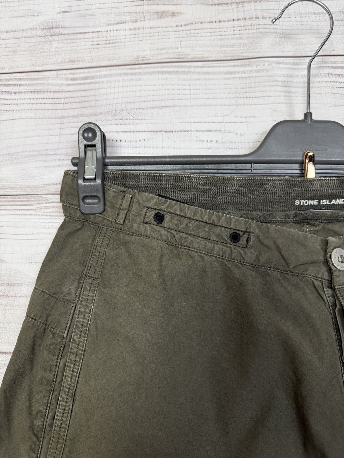 Stone Island Vintage Stone Island Denim Cargo Pants Size US 33 - 8 Thumbnail