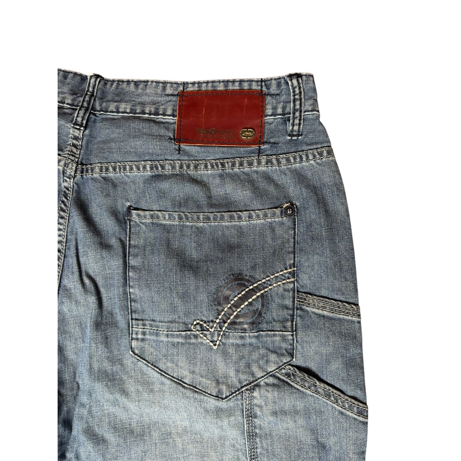 Ecko Unltd. × Vintage Vintage Y2k Ecko Unltd Baggy Denim Jeans Size 38x30 Size US 38 / EU 54 - 7 Thumbnail