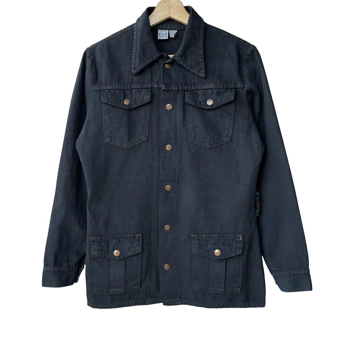 Vintage Maverick USA Vintage 1970s WMN Selvedge Denim Jacket Size M / US 6-8 / IT 42-44 - 1 Thumbnail