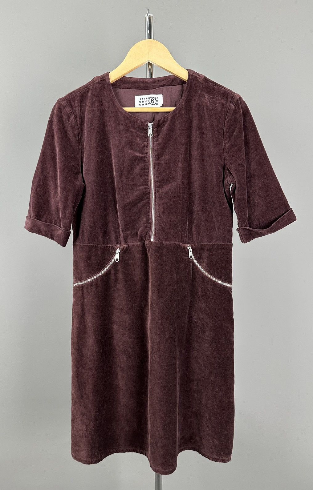 Maison Martin Margiela - F/W07 - Velvet Midi Evening Dress