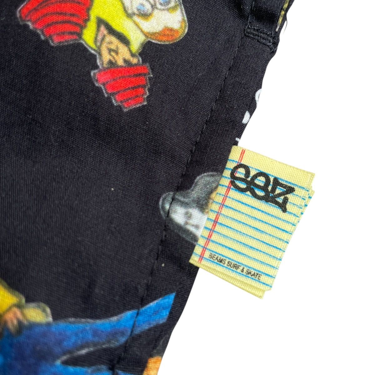 Beams Japan RARE Beams SSZ S/S21 Boxy AOP Answer Shirt Jacket in Black Size US XL / EU 56 / 4 - 7 Thumbnail
