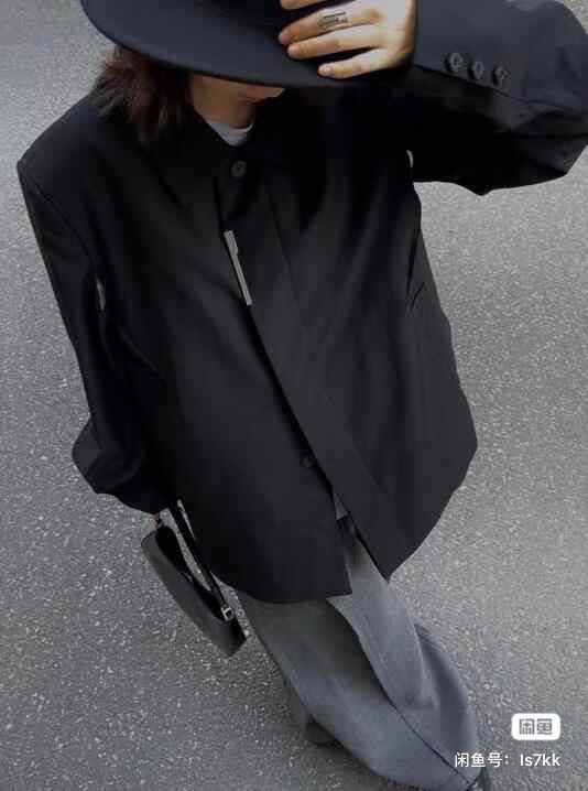 C2H4 C2H4_Raw_Edge_Coat Size US L / EU 52-54 / 3 - 2 Thumbnail