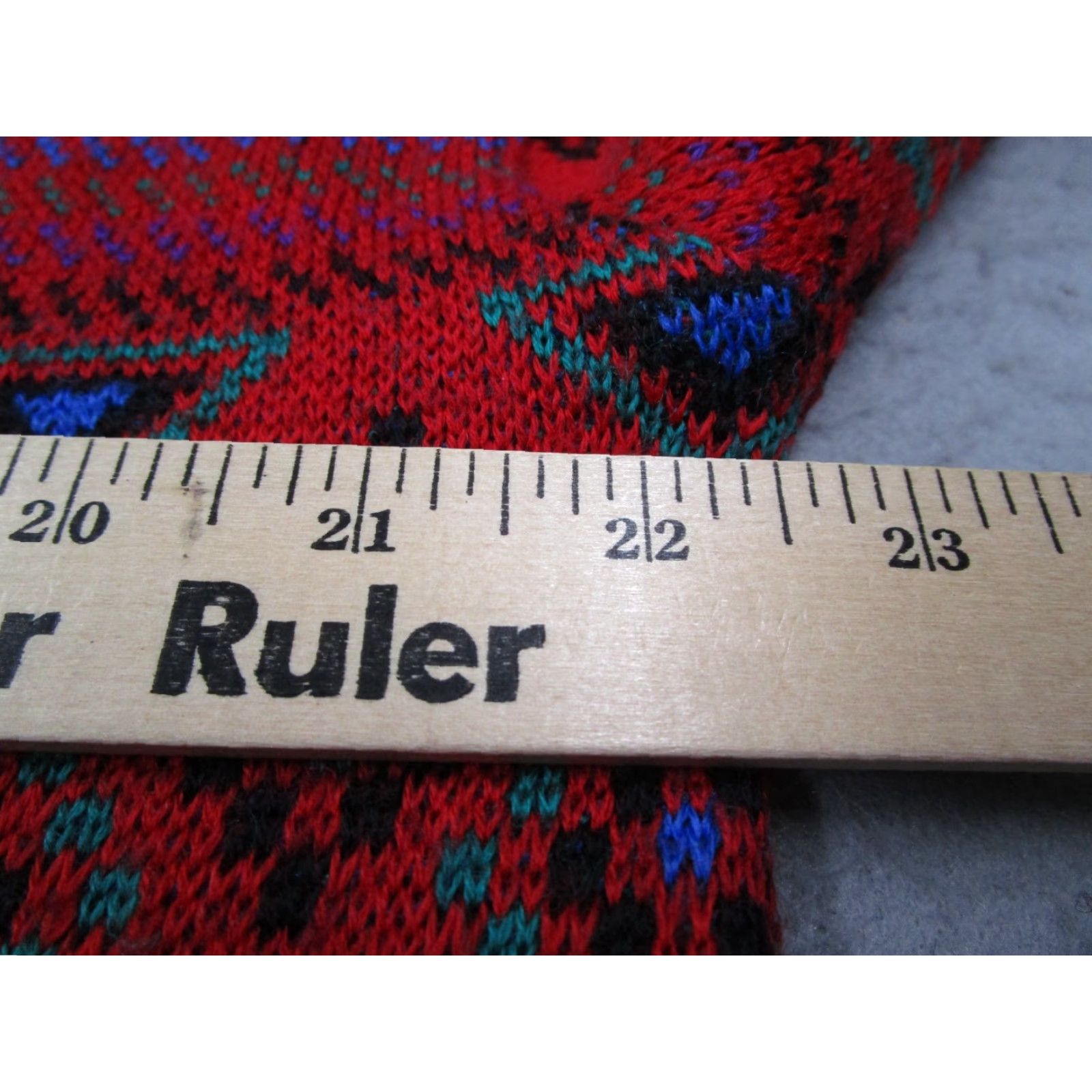 Vintage VINTAGE Meister Sweater Men Large Pullover Wool Blend Abstract Fair Isle Retro Ski 80s Winter Size US L / EU 52-54 / 3 - 4 Thumbnail