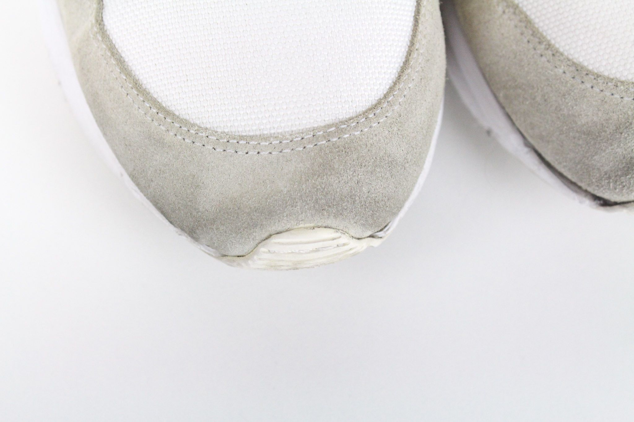 Suitsupply EU42 Grey Off-White Suede Laced 72215 Size US 9 / EU 42 - 8 Thumbnail