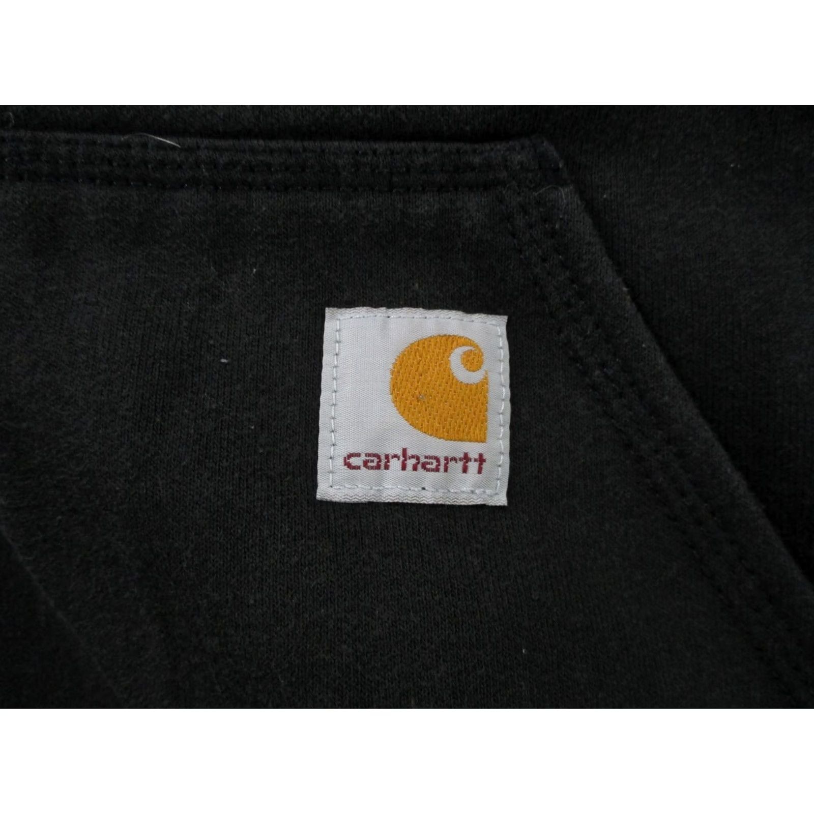 Carhartt Carhartt Hoodie Sweatshirt Mens XL Black Pullover Loose Fit Logo Hooded Pockets Thermal Shirt Category: Hoodie Size US XL / EU 56 / 4 - 6 Thumbnail