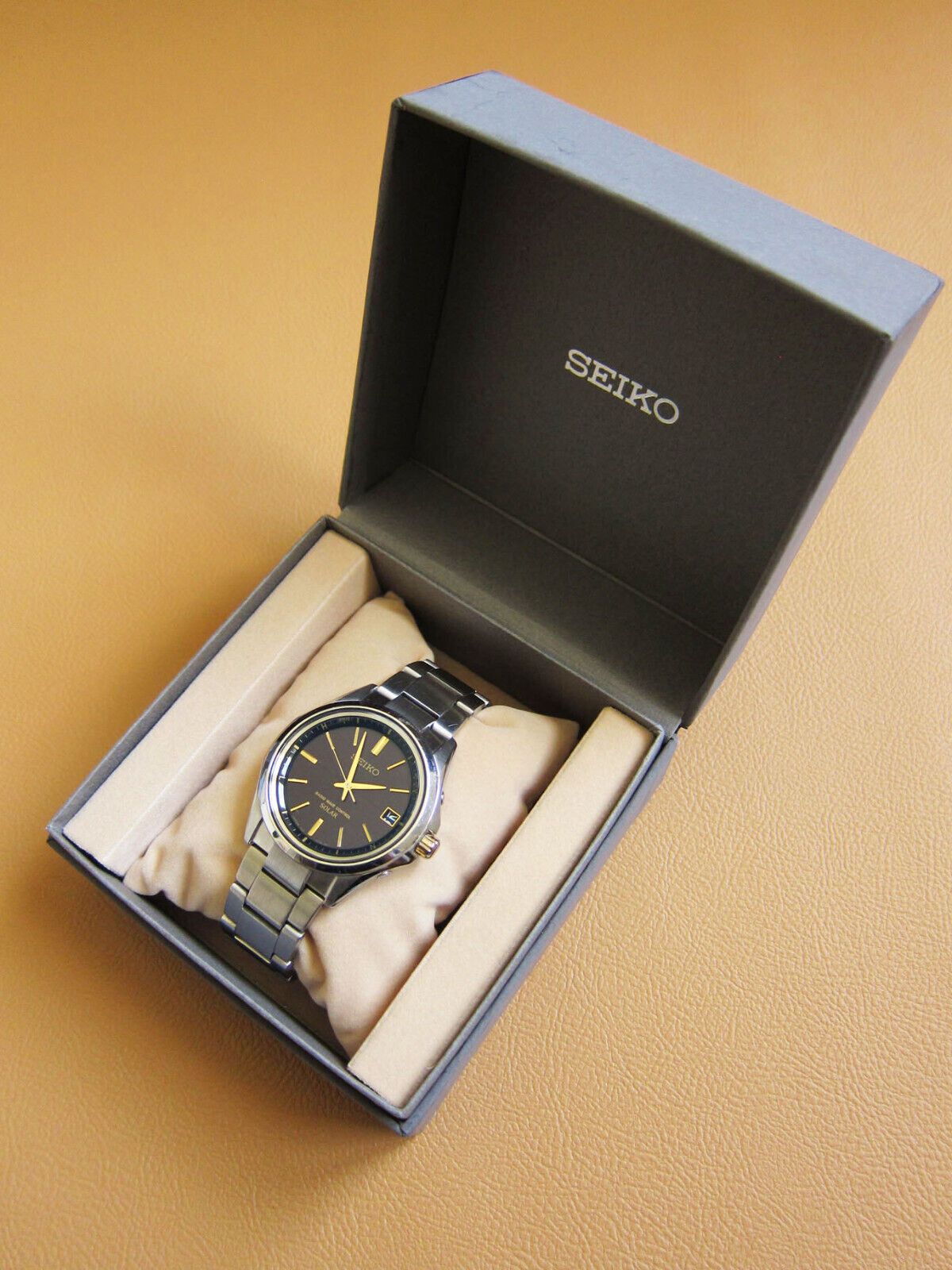 Seiko SEIKO 7B24-0BN0 Solar Radio Wave Control SS Men's Watch Size ONE SIZE - 3 Thumbnail