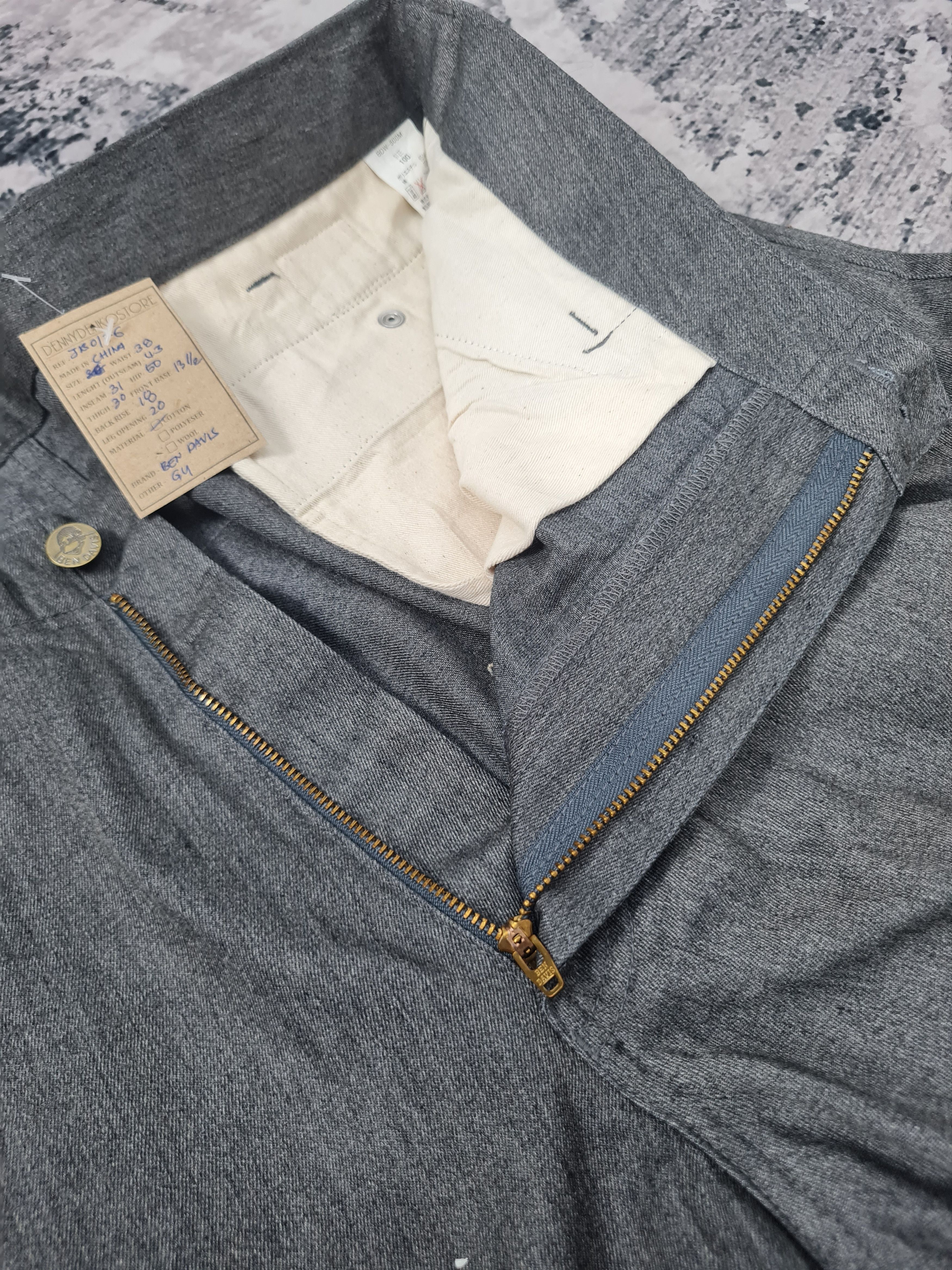Ben Davis BEN DAVIS Straight Cut Workwear Baggy Pants 38x31 JB0176 Size US 38 / EU 54 - 11 Thumbnail