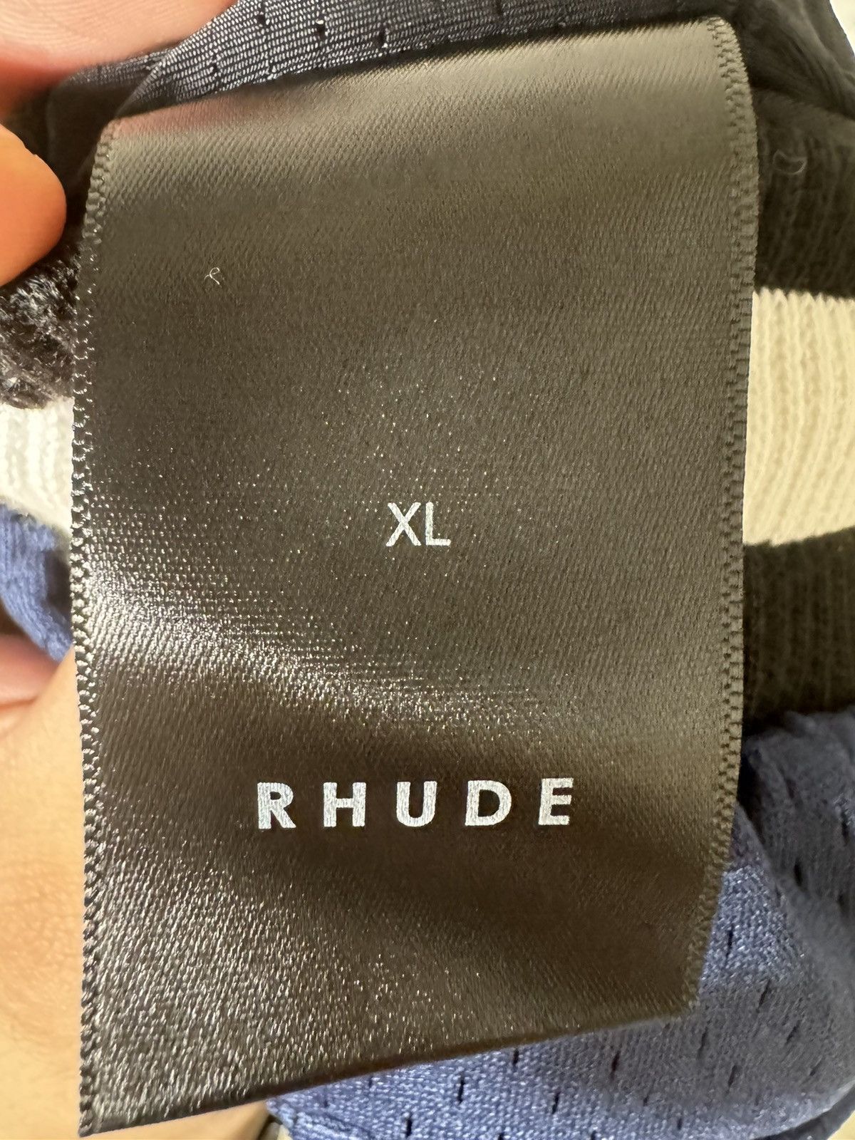 Rhude (NEW) RHUDE Court Logo Shorts Blue Size US 36 / EU 52 - 5 Thumbnail