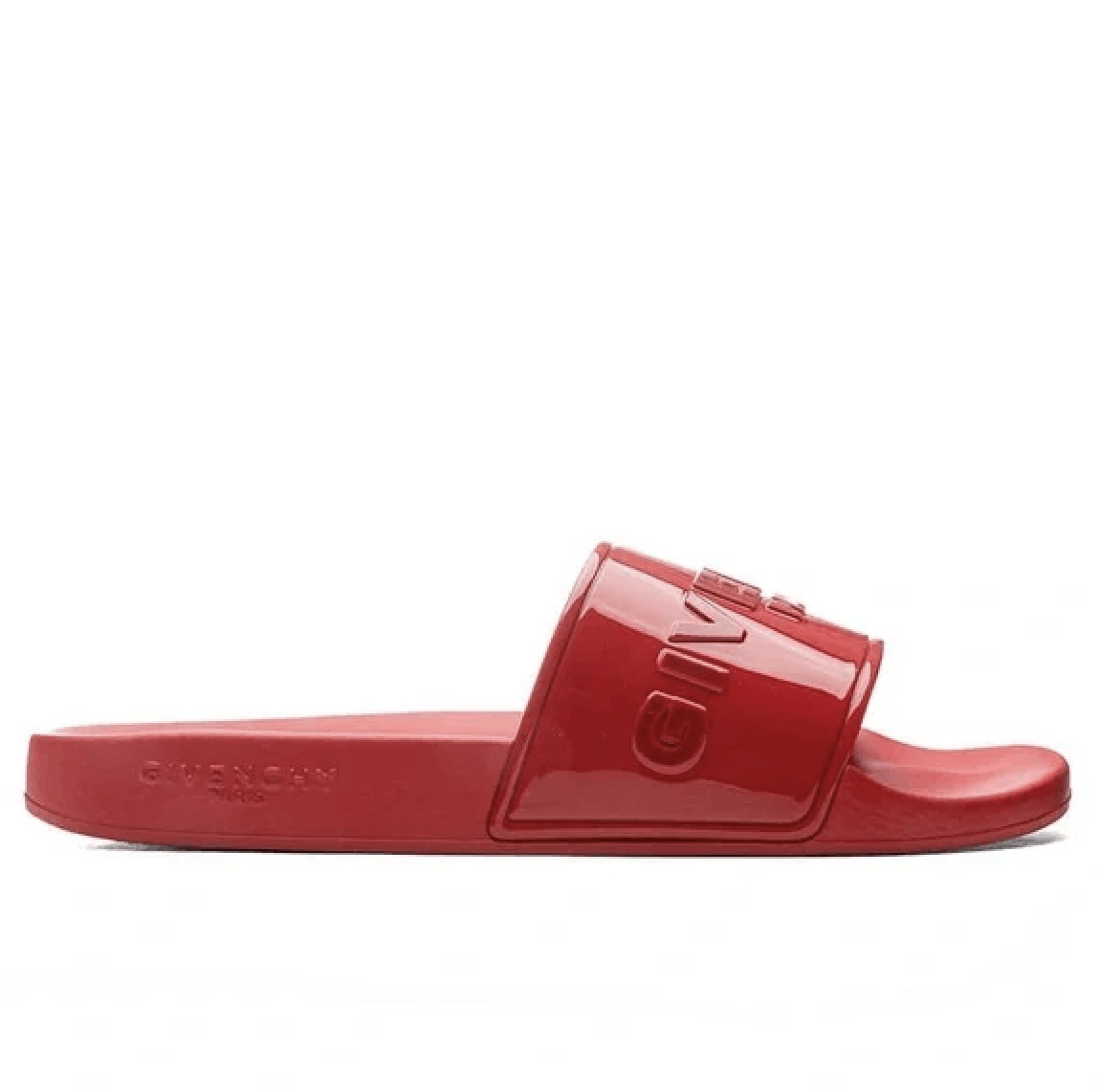 Givenchy GIVENCHY Raised Logo Rubber Pool Slides Men Size US 8 / EU 41 - 2 Thumbnail