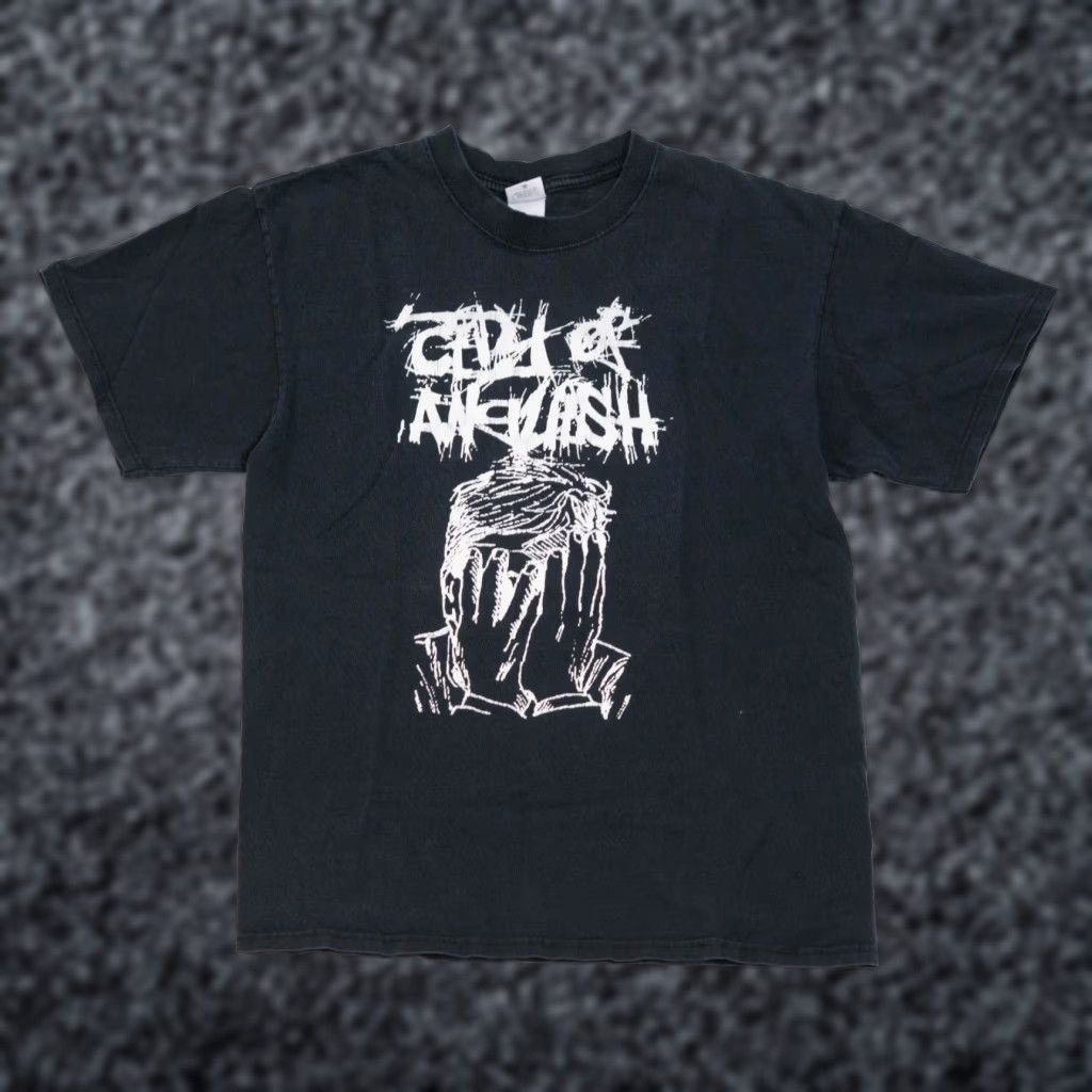 Anvil VINTAGE Heavy Metal Band T-Shirt Rock Tee 90s Affliction Y2K Clock City Of Anguish Anvil Shirt Mens L Black Size US L / EU 52-54 / 3 - 1 Thumbnail