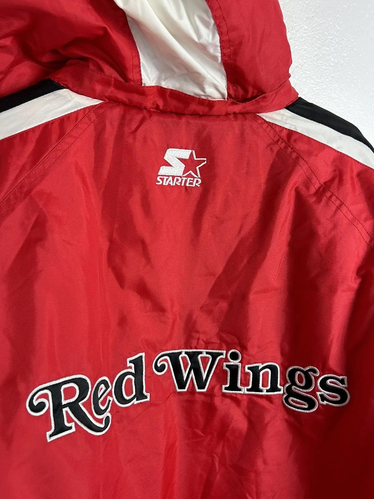 NHL Vintage Starter Detroit Red Wings NHL Hockey Warm Jacket Size US L / EU 52-54 / 3 - 10 Thumbnail