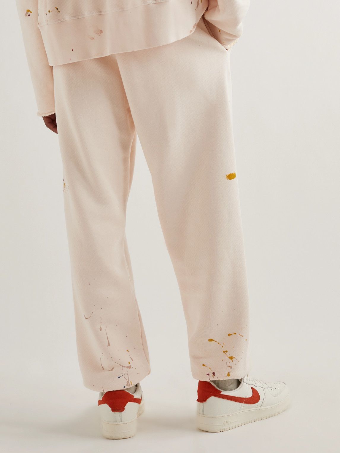 Palm Angels o1y0325 Logo Jogger & Sweatpant in Beige Size US 30 / EU 46 - 4 Thumbnail