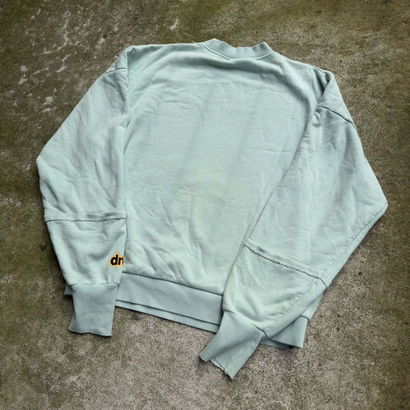 Drew House DREW HOUSE DINO DECONSTRUCTED CREWNECK SWEATSHIRT OVERSIZED Size US S / EU 44-46 / 1 - 14 Thumbnail