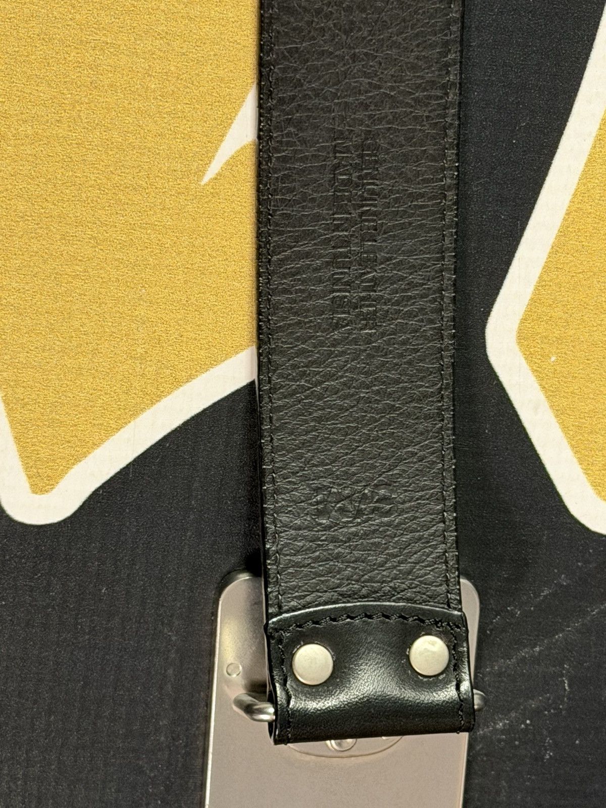 Jean Paul Gaultier × Supreme SUPREME SS19 JEAN PAUL GAULTIER BELT BLACK SIZE S/M W BUCKLE Size 28 - 5 Thumbnail