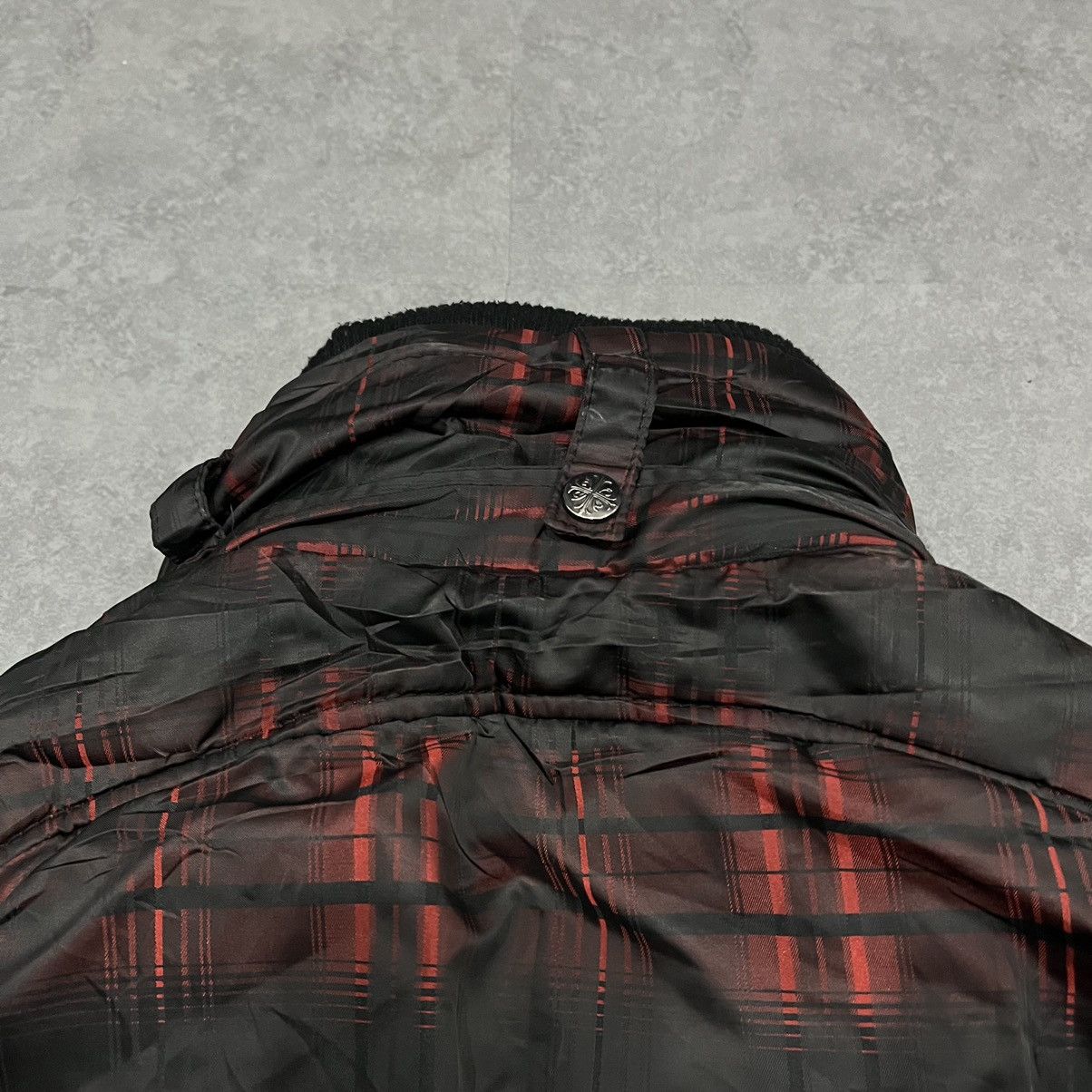 14th Addiction 2000s SEMANTIC DESIGN PLAID BONO JACKET Size US L / EU 52-54 / 3 - 10 Thumbnail