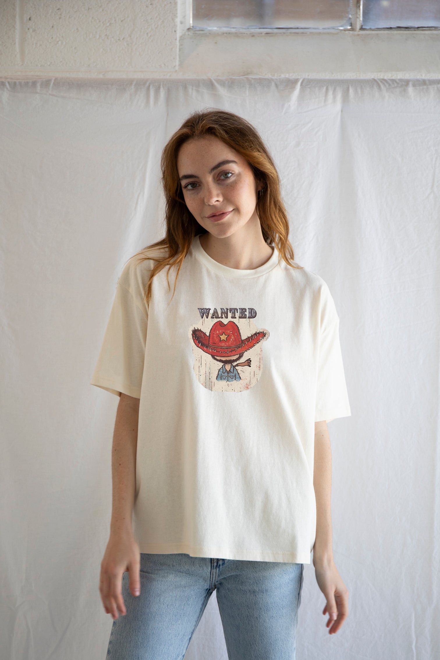 Vintage Wanted Tee | Western-Inspired Graphic Size L / US 10 / IT 46 - 1 Thumbnail