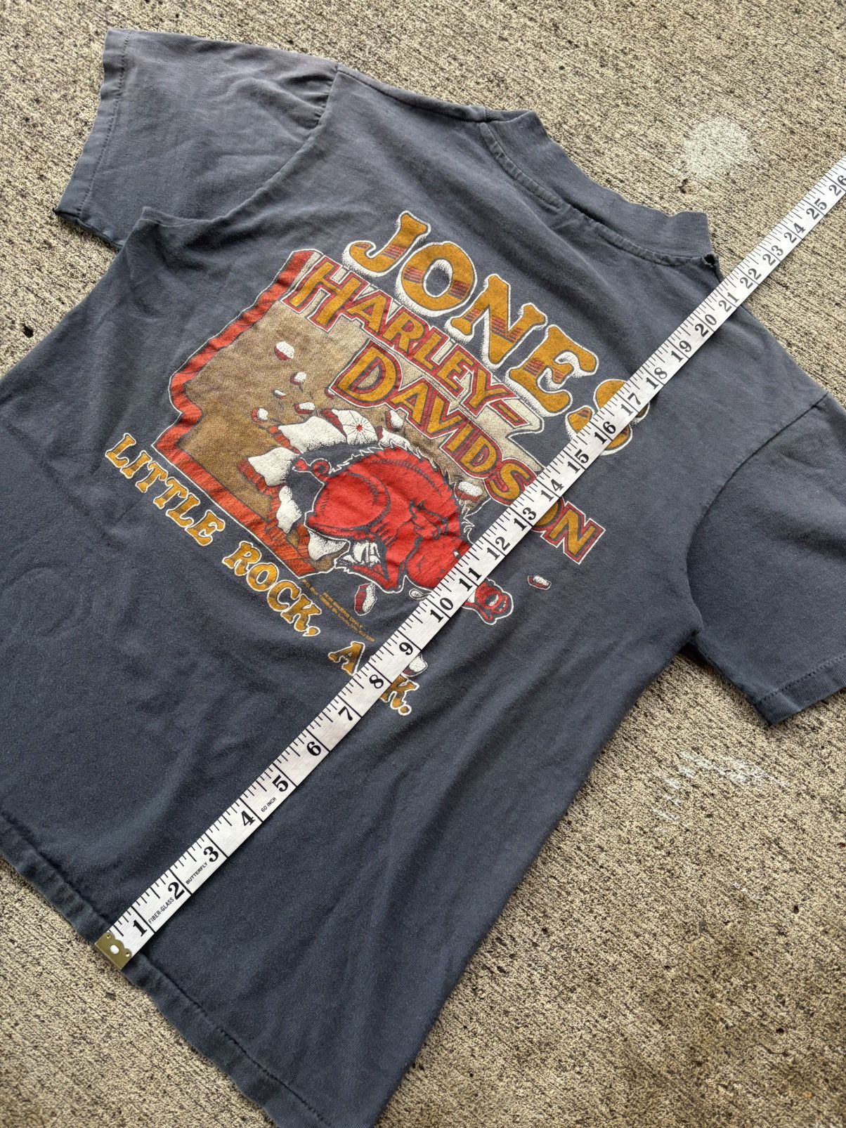 Harley Davidson Grail 80s Harley Davidson Flame T-Shirt “For Bikers Only” Size US S / EU 44-46 / 1 - 6 Thumbnail
