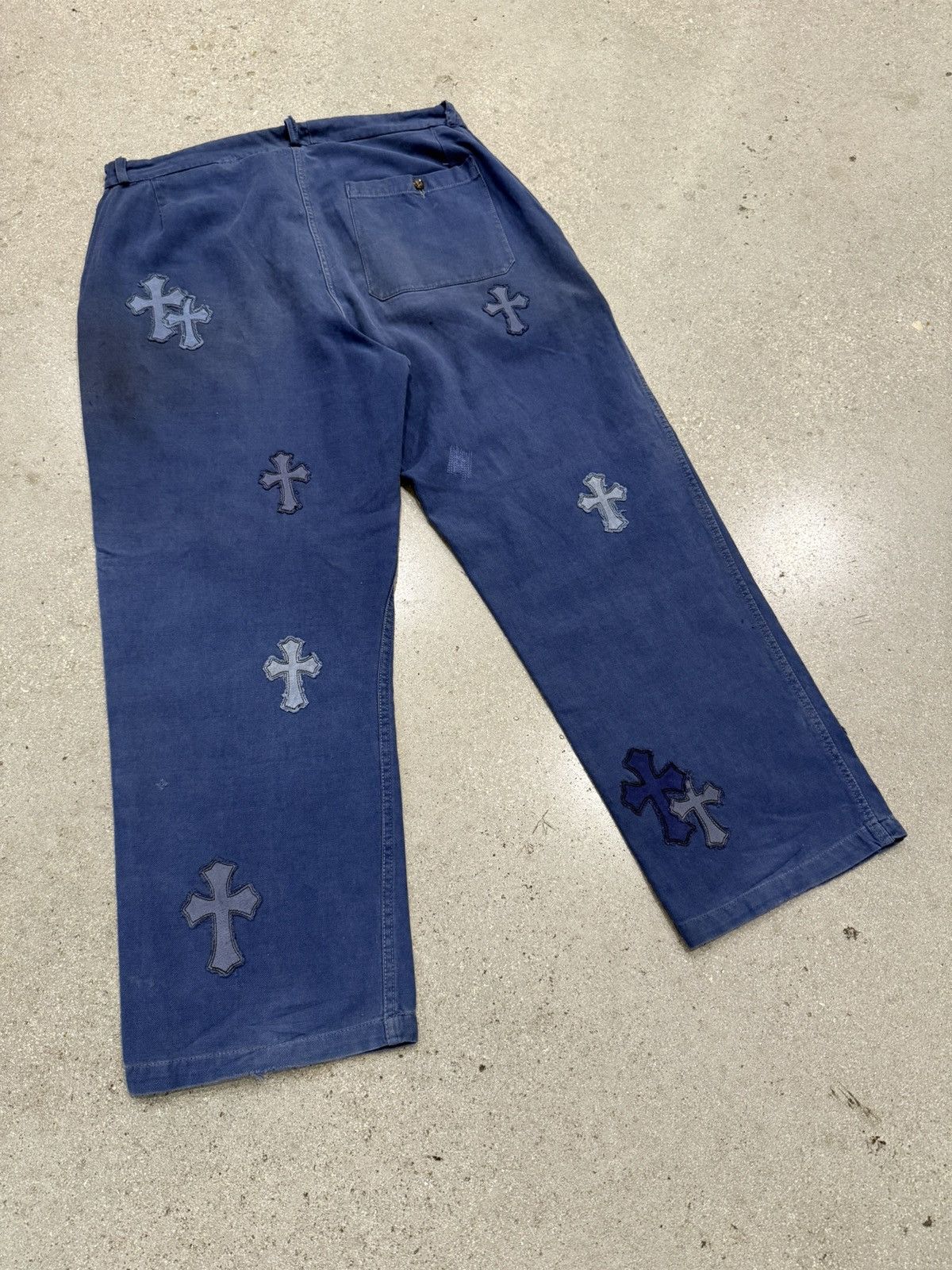 Chrome Hearts Chrome Hearts Cross Patch French Work Wear Pants Size US 36 / EU 52 - 12 Thumbnail