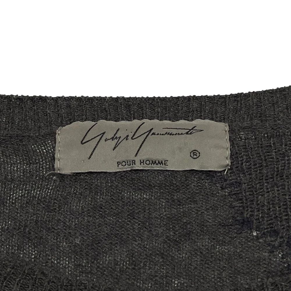 Yohji Yamamoto Yohji Yamamoto pour hommeGrey / Material: Cotton Knit Size US L / EU 52-54 / 3 - 6 Thumbnail