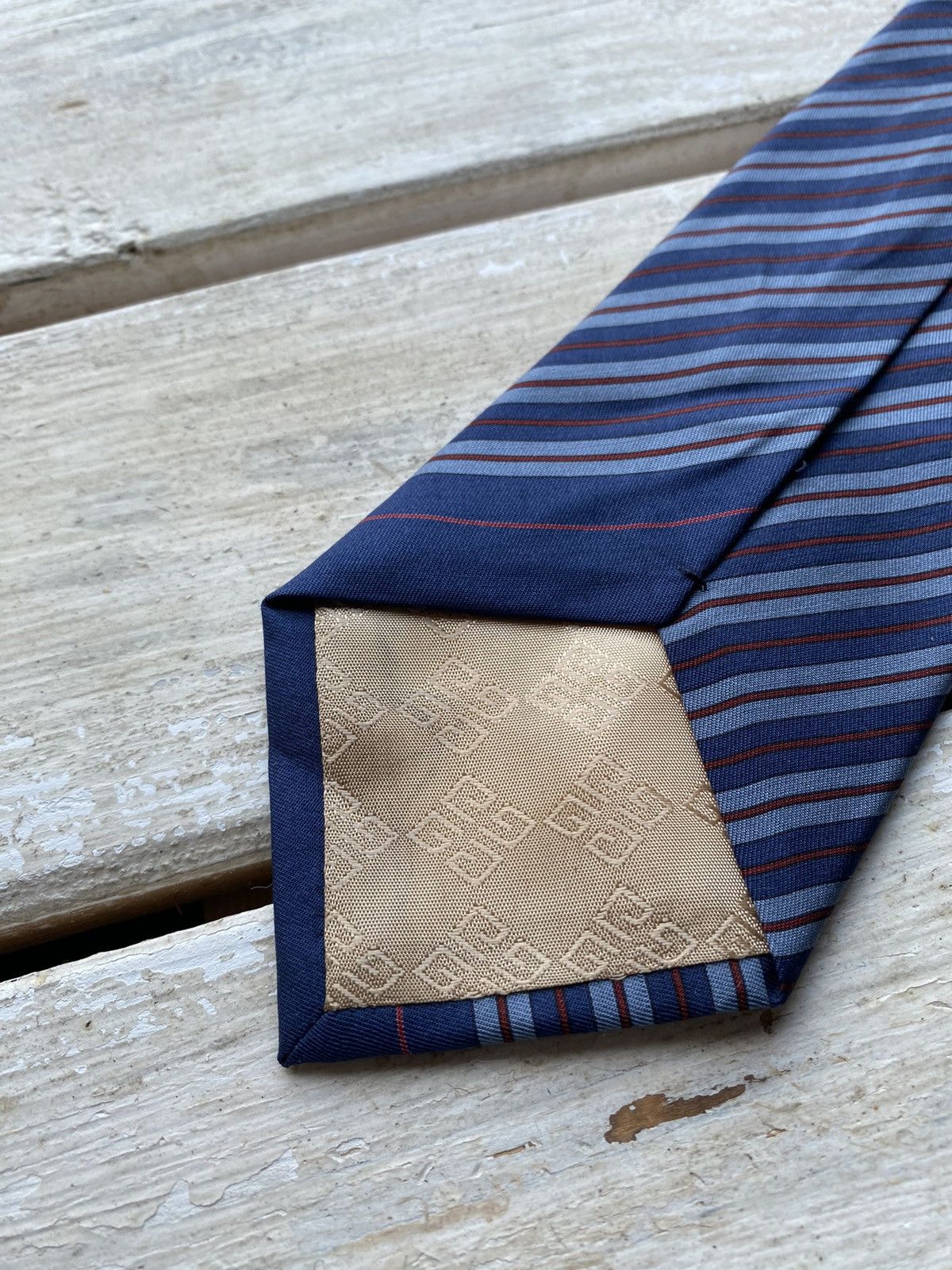 Designer × Givenchy × Vintage GIVENCHY PARIS SILK VINTAGE TIE Size ONE SIZE - 2 Thumbnail