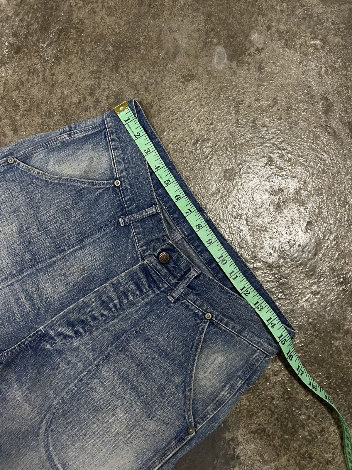 Japanese Brand 💥Inpaichtys Kerri Faded Jean Size US 30 / EU 46 - 3 Thumbnail