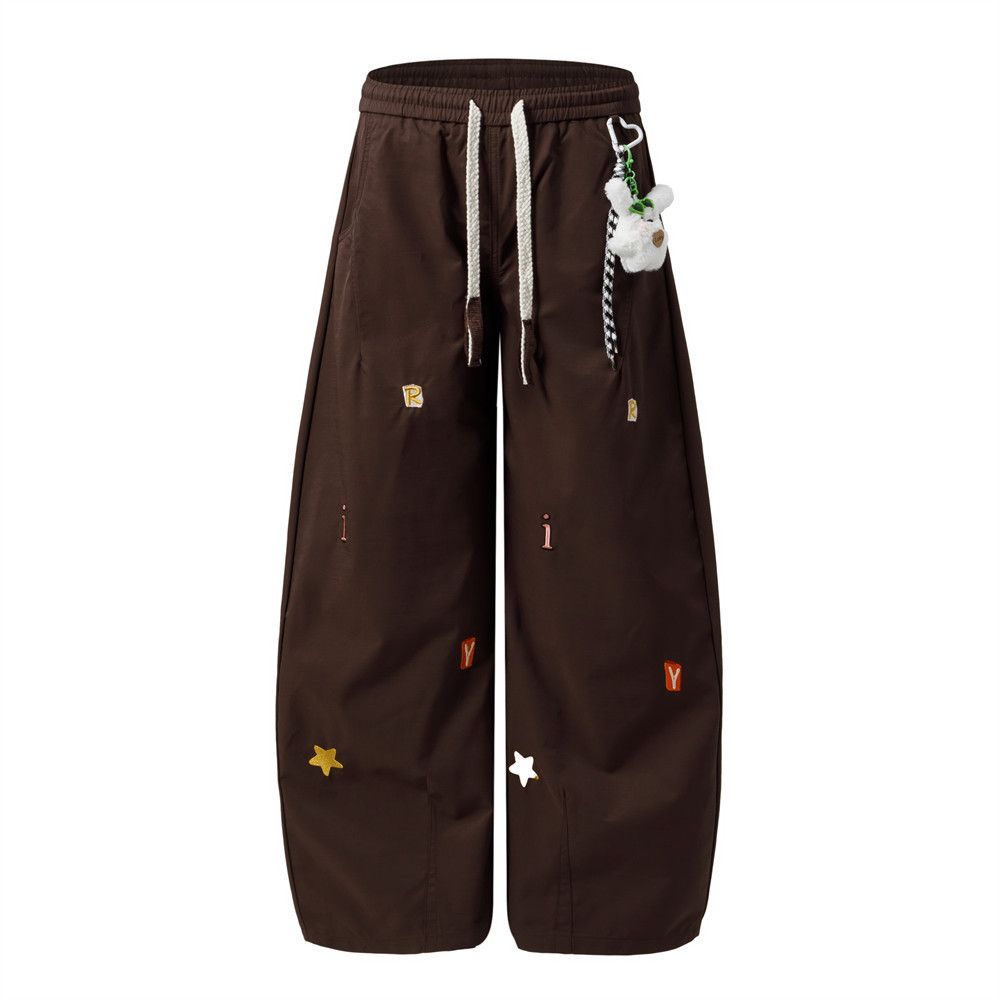 Vintage Men's cartoon embroidered machete casual pants Size US 32 / EU 48 - 1 Thumbnail