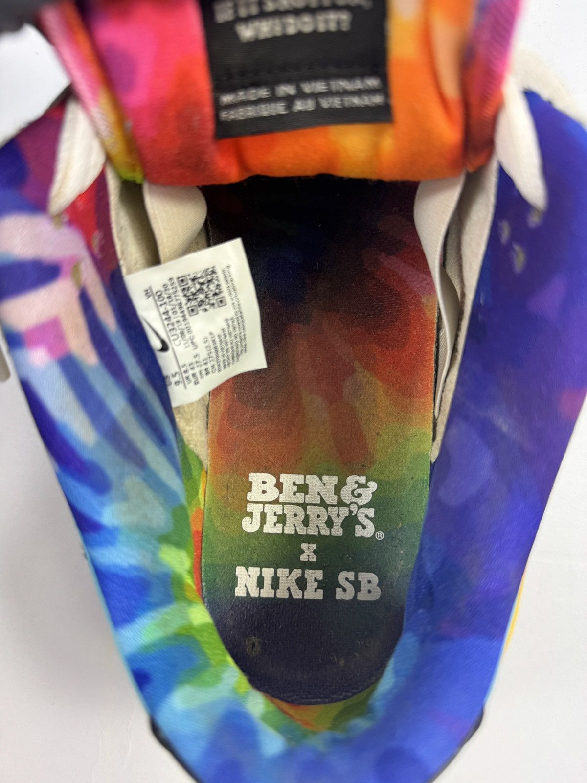 Nike x BEN & JERRY’S CHUNKY DUNKY LOW TOP SNEAKERS Size US 9.5 / EU 42-43 - 7 Thumbnail