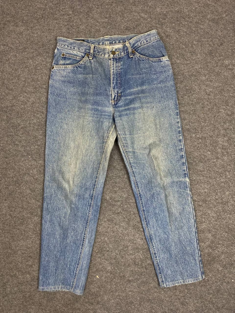 Lee vintage lee rider lightwash denim Size US 33 - 7 Thumbnail