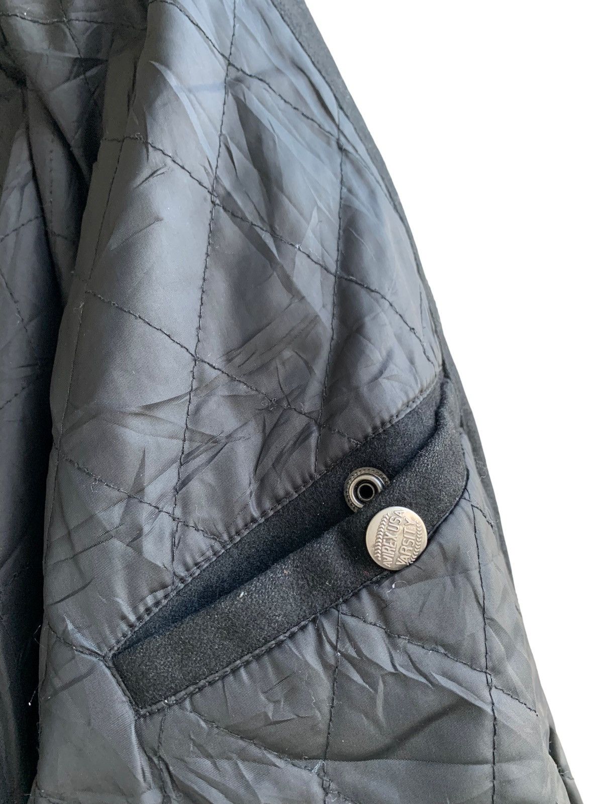 Avirex Vintage Avirex Road Dogz Wool Leather Sleeve Size US XL / EU 56 / 4 - 18 Thumbnail
