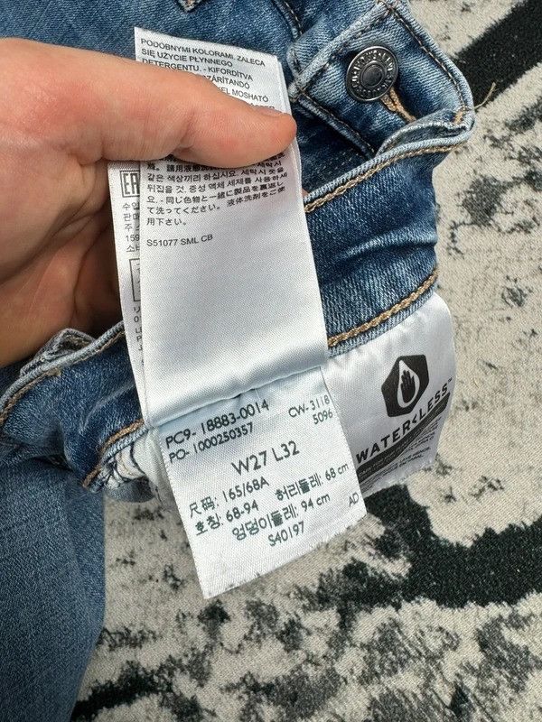 Levi's Levis 724 high rise straight blue jeans 27 32 Size 27" / US 4 / IT 40 - 4 Thumbnail