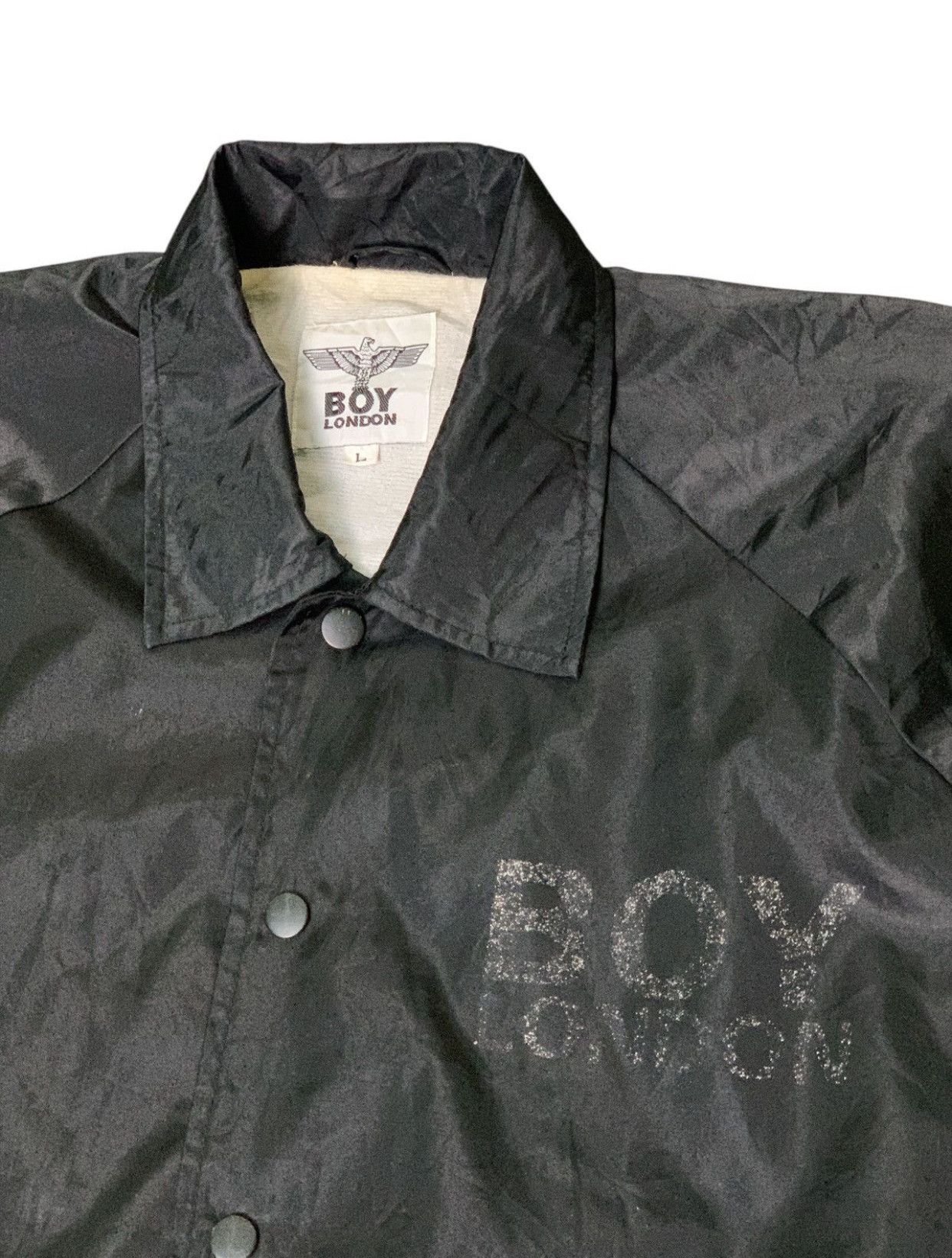 Boy London Rare Design Vintage Boy London Button Up Windbreaker Size US L / EU 52-54 / 3 - 1 Thumbnail
