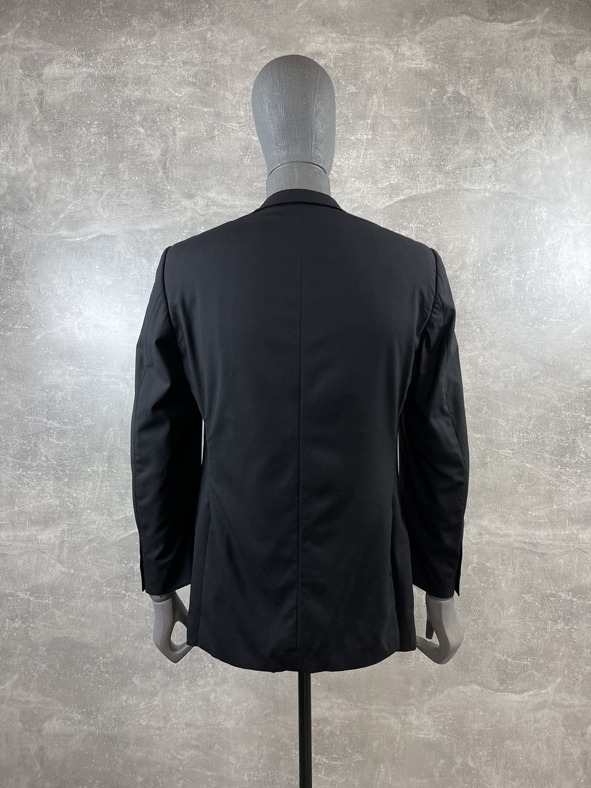 Gucci Gucci Wool Black Luxury 3 Button Blazer Tom Ford Era Size 46R - 6 Thumbnail