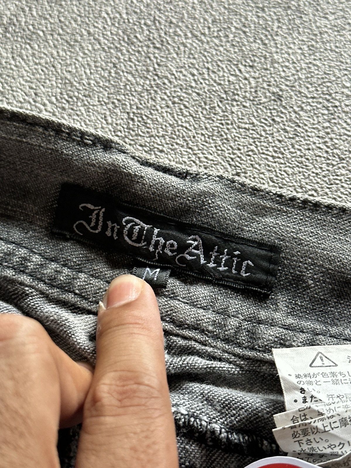 Tornado Mart 2000s In the Attic Punk Grunge Clawmark Faded Denim Jeans Size US 32 / EU 48 - 9 Thumbnail