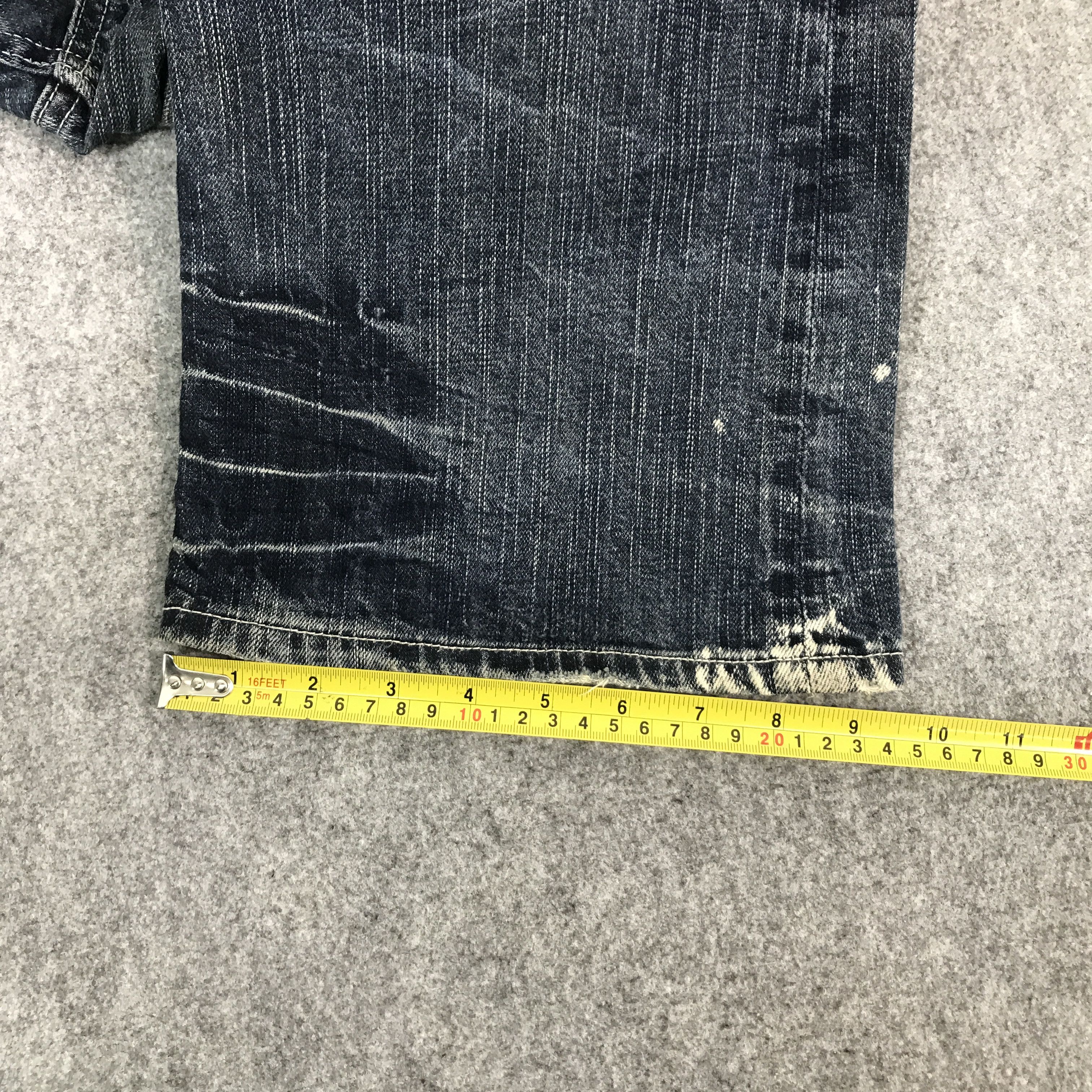 Japanese Brand FLARE JAPAN SORRIDERE DISTRESSED PANTS Size US 36 / EU 52 - 12 Thumbnail