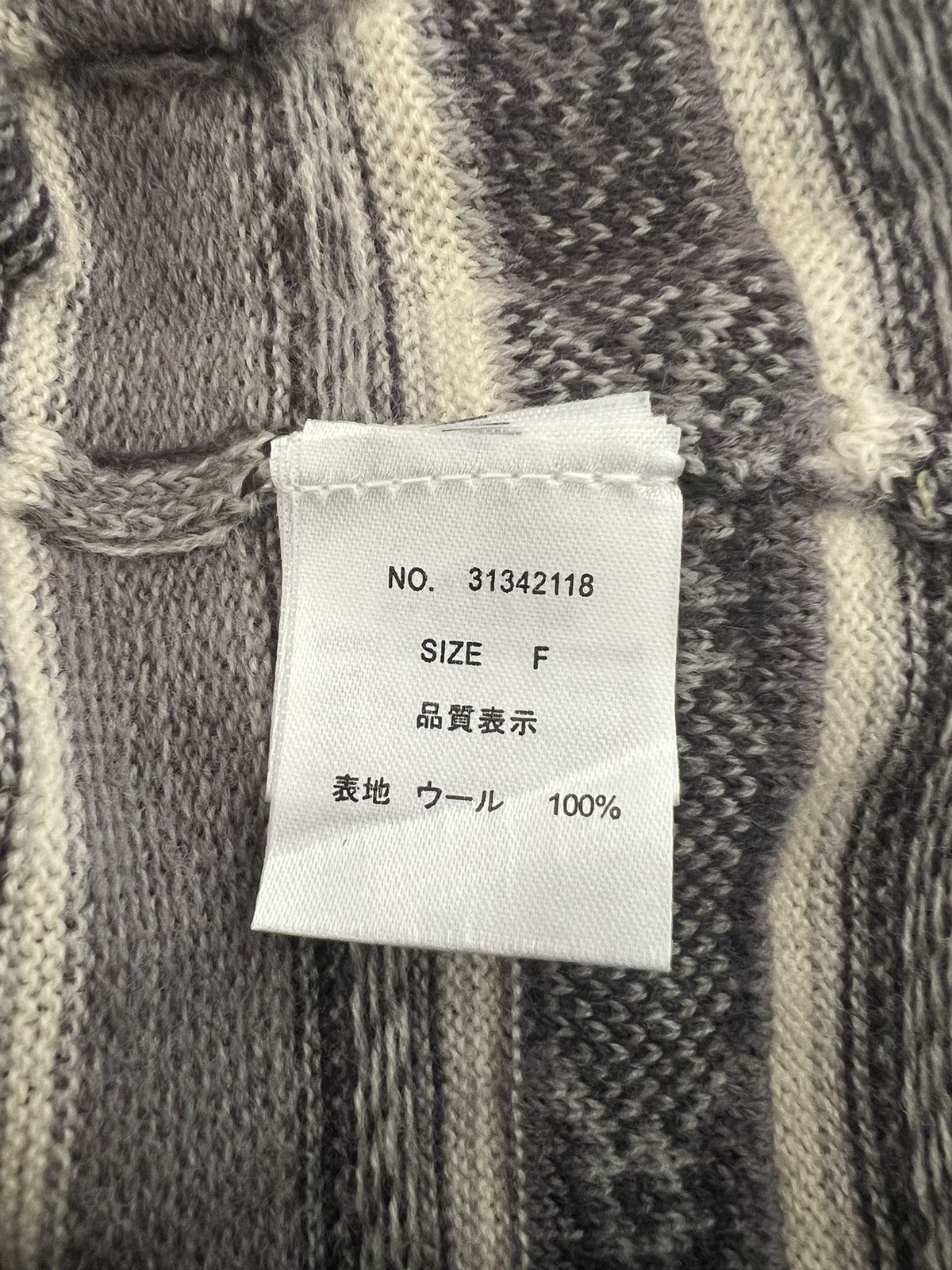 GOA Aztec Chimayo Native GOA Cargo Bondage Knit Cardigan Sweats Size US S / EU 44-46 / 1 - 8 Thumbnail