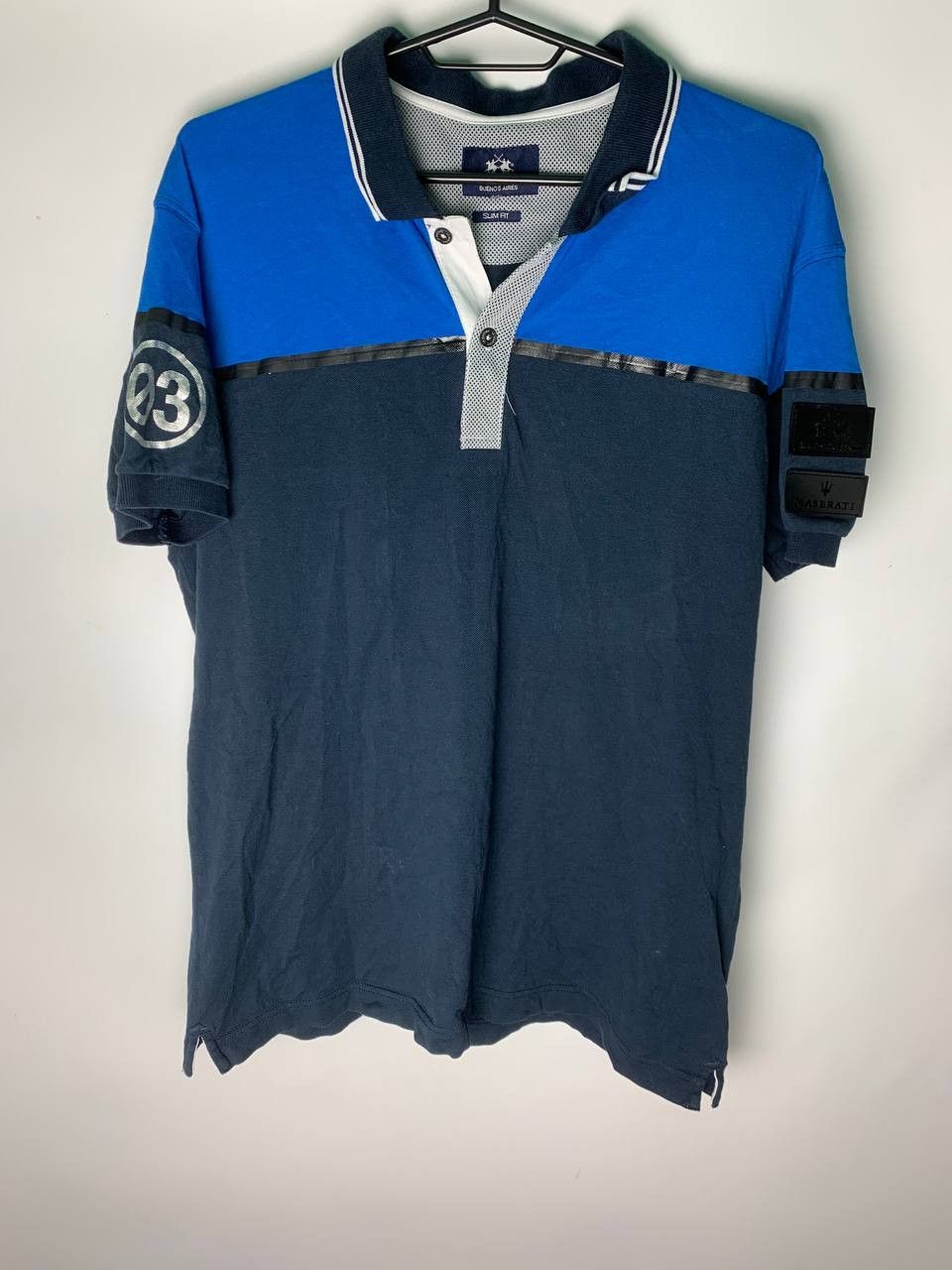 La Martina Vintage La Martina Maserati big logo t-shirt Size US M / EU 48-50 / 2 - 1 Thumbnail