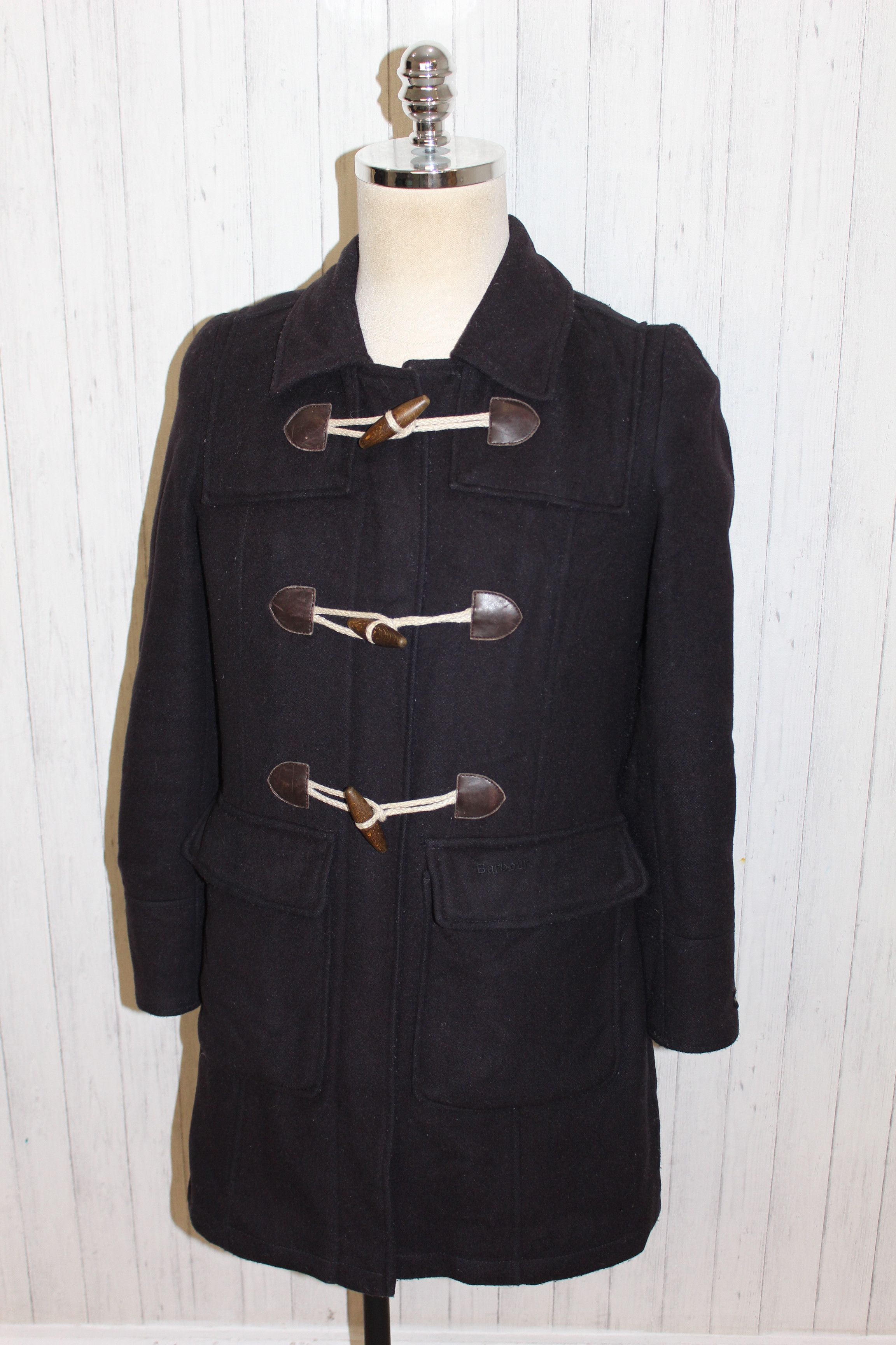 Barbour Women's BARBOUR Duffle Coat Jacket Size S / US 4 / IT 40 - 3 Thumbnail