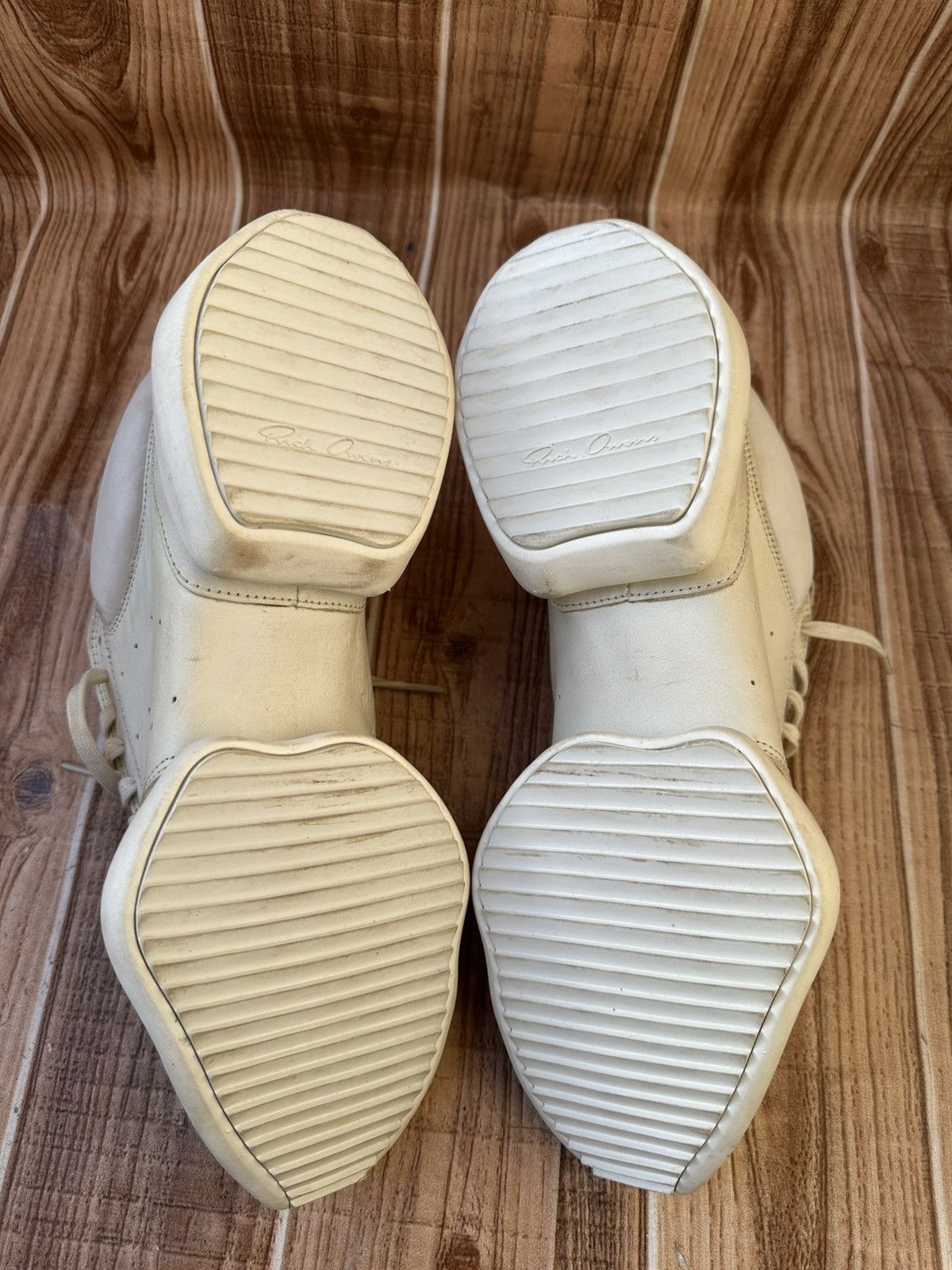Rick Owens Drkshdw Adidas X Rick Owens Tech Runner Split Sole Size US 10.5 / EU 43-44 - 19 Thumbnail