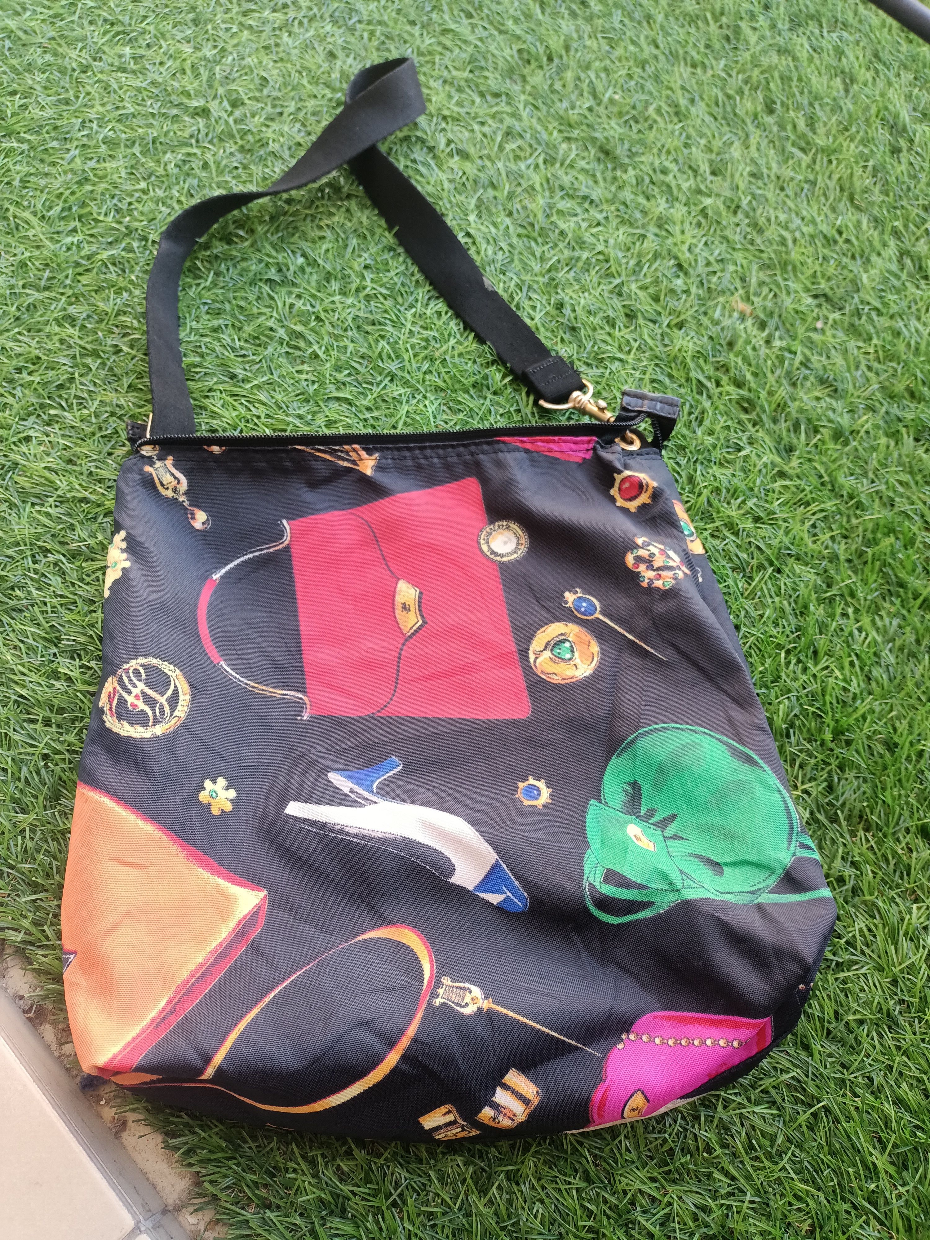 Karl Lagerfeld Vintage 90s Karl Lagerfeld reversible handbag zip Opti Dmc Size ONE SIZE - 18 Thumbnail