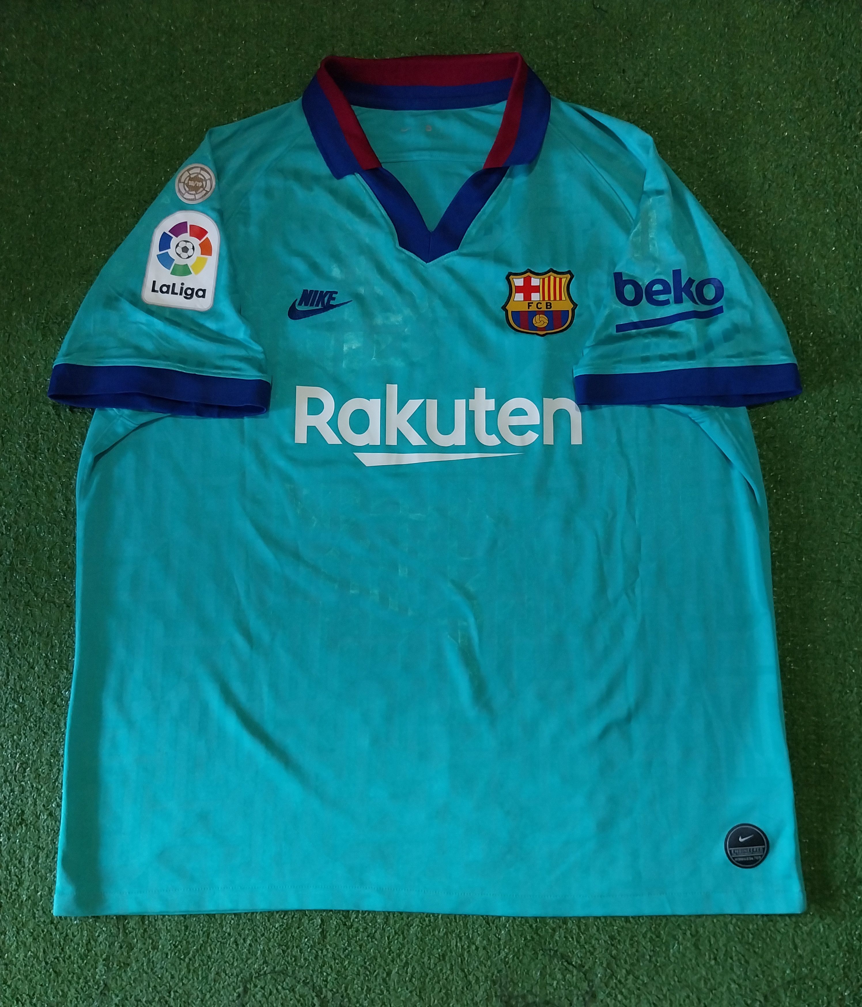 Nike Barcelona 3rd 2019/2020 frankie de jong jersey football Size US XXL / EU 58 / 5 - 1 Thumbnail