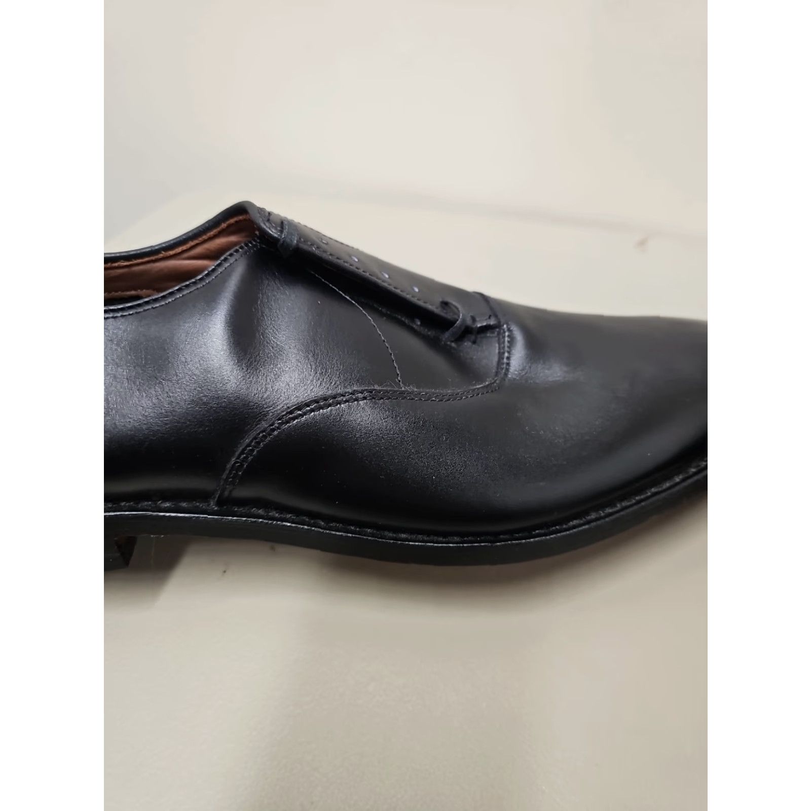 Allen Edmonds Allen Edmonds Carlyle Men's Leather Oxford Dress Shoes 13 D Black Leather USA Vintage: No Size US 13 / EU 46 - 3 Thumbnail