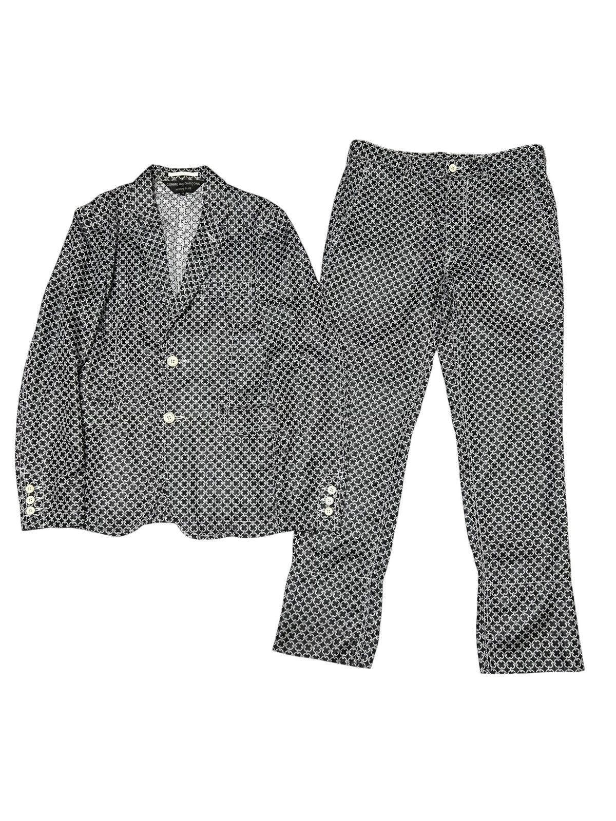 Comme des Garcons Homme Plus 539 Comme Des Garcons Homme Plus AD2011 casual suit set up Size 34R - 1 Thumbnail